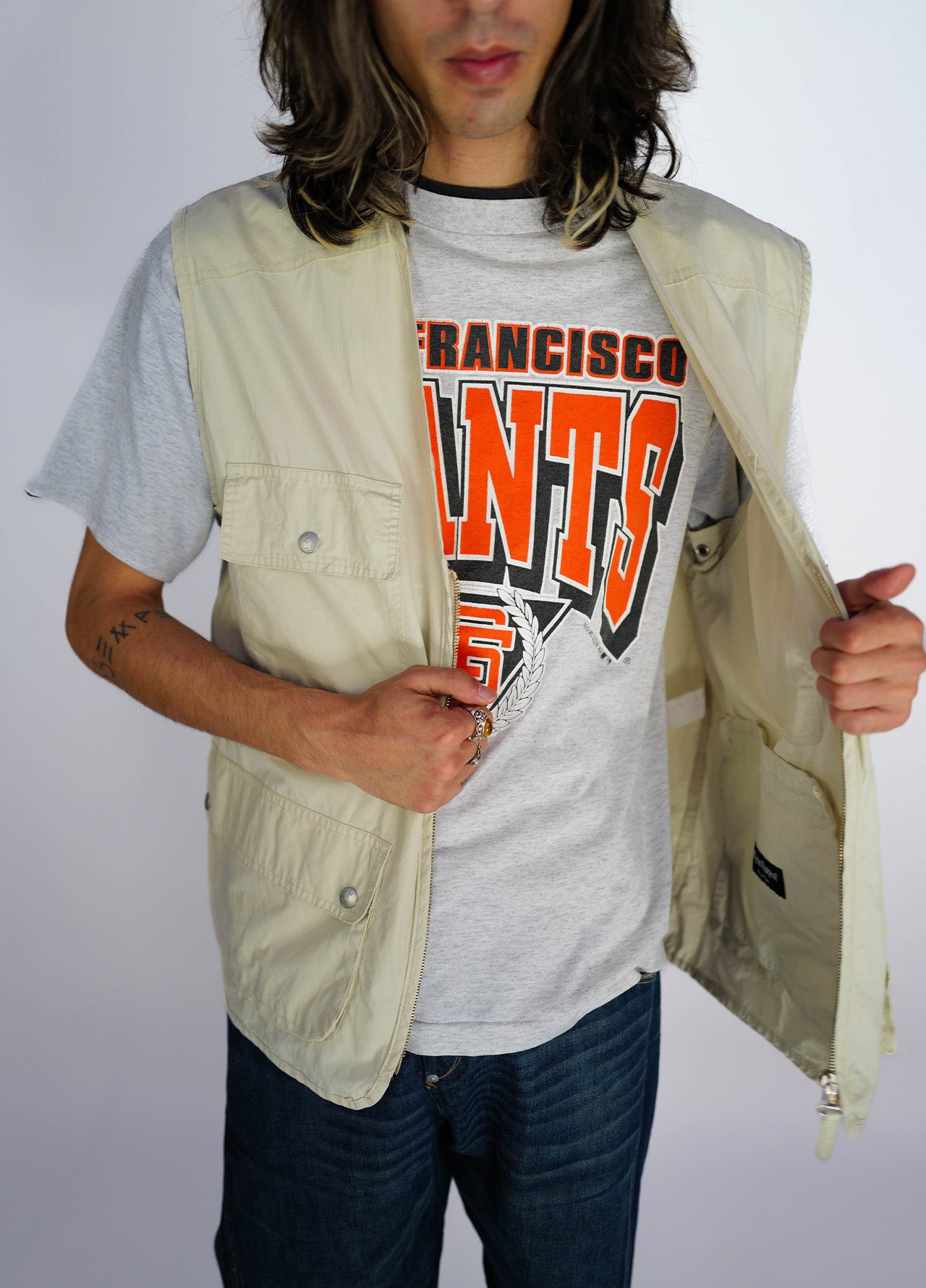 Veste, Sport, Adidas, Vintage