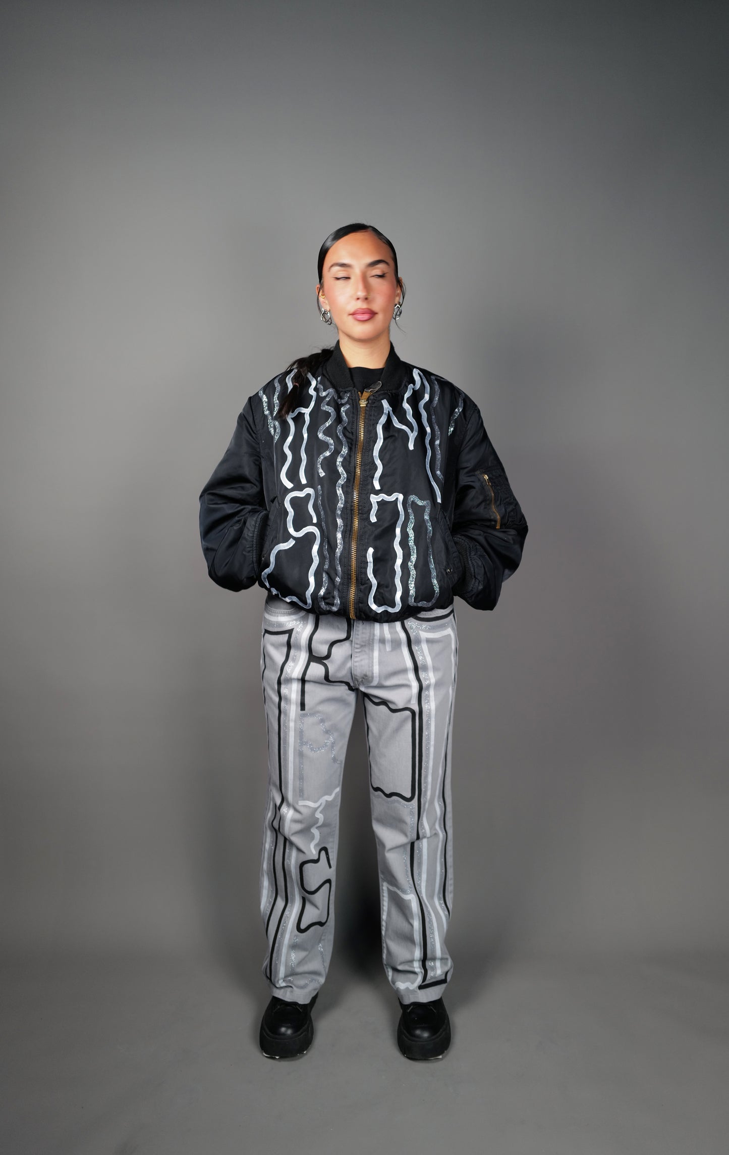 Jean Levi's Gris Vintage Upcycled by Josua Carvalho