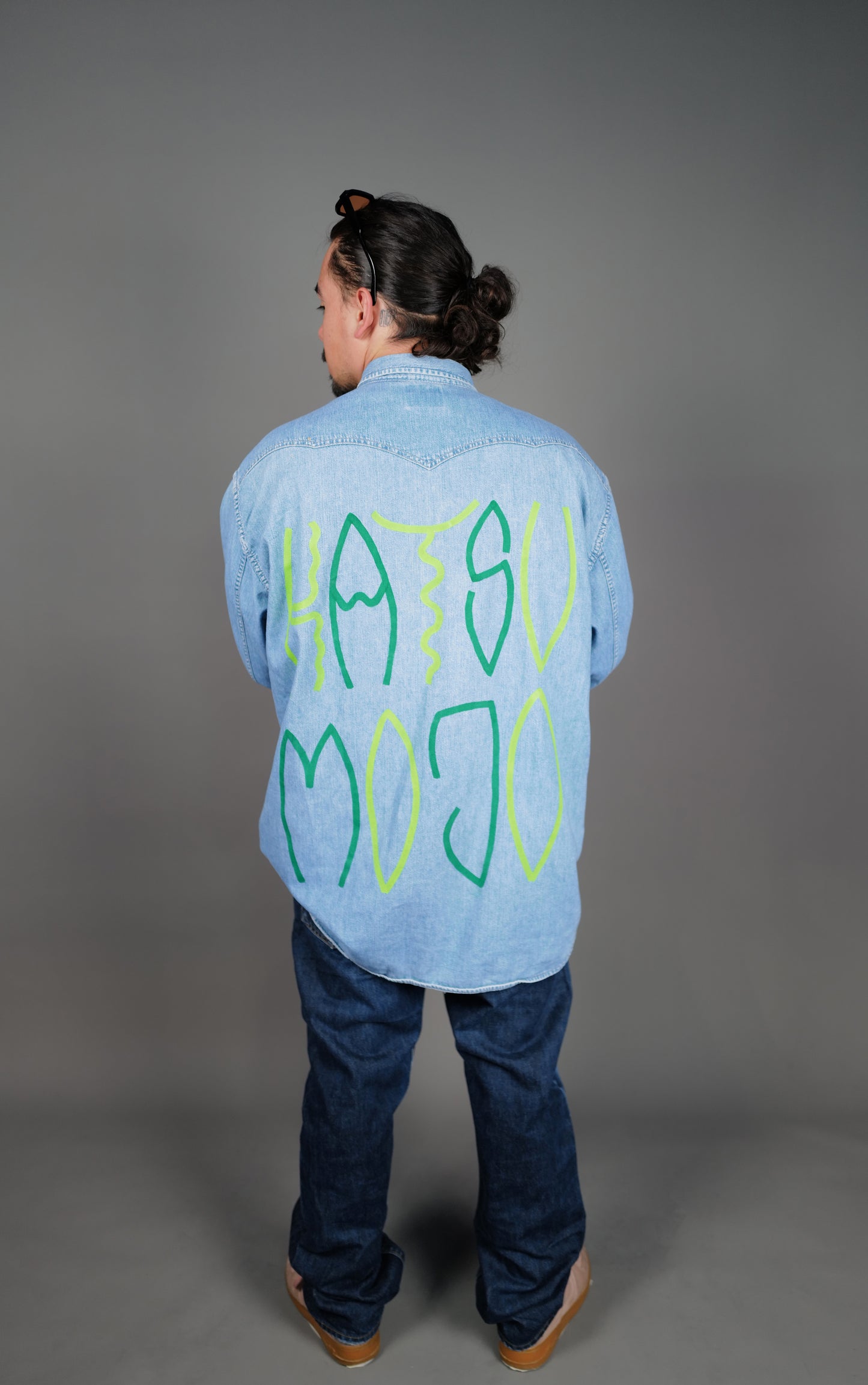 Chemise Denim Vintage Upcycled by Josua Carvalho