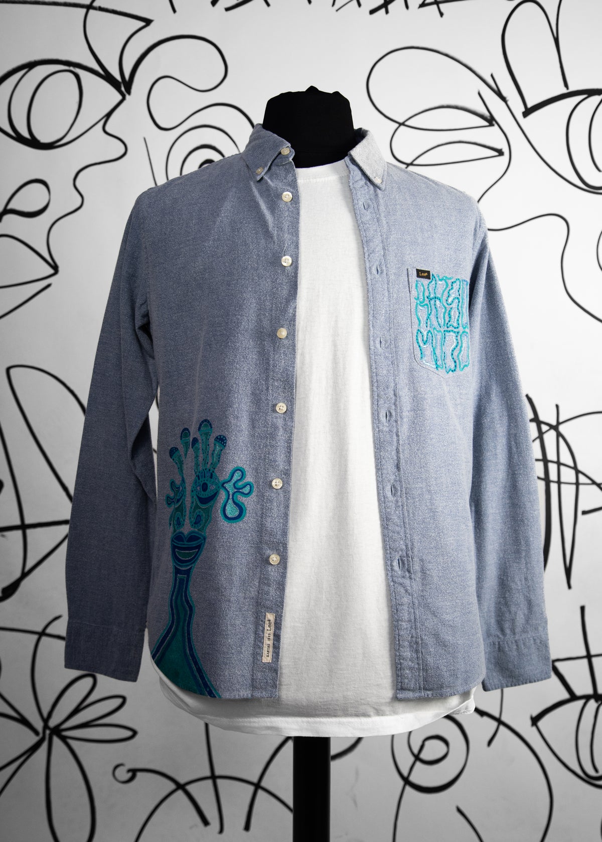 #1 Chemise Lee Kansas Vintage Upcycled by Josua Carvalho