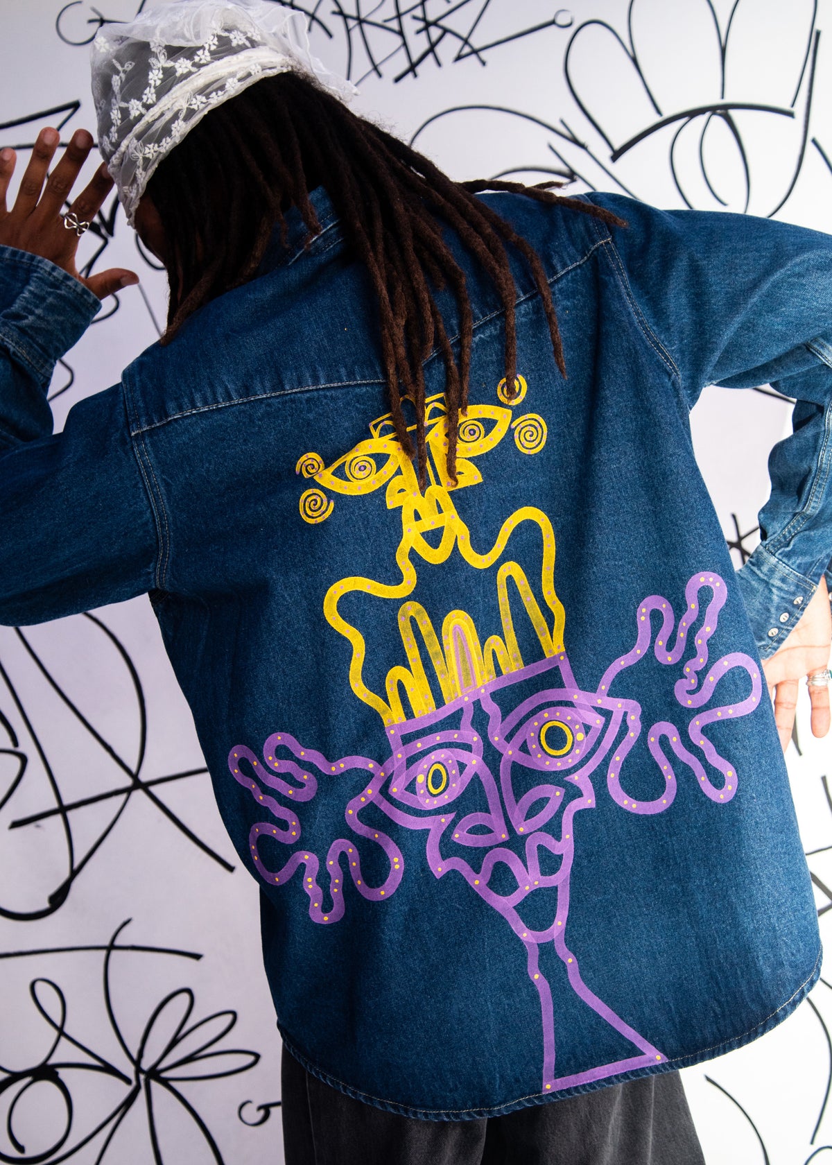 #29 Chemise Bleu Vintage Upcycled by Josua Carvalho
