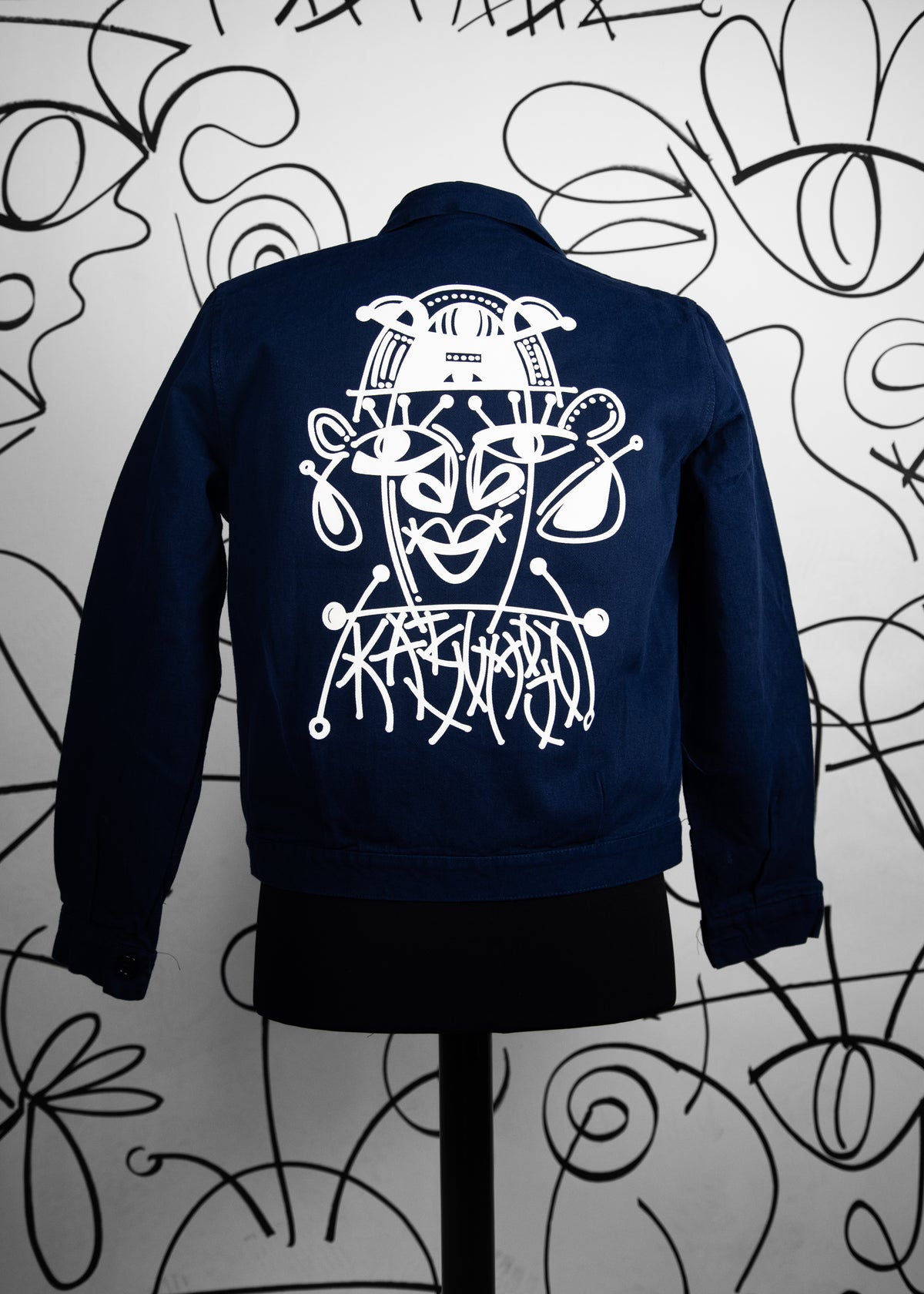 36/50 Bleu de Travail Crop Vintage Upcycled by Josua Carvalho