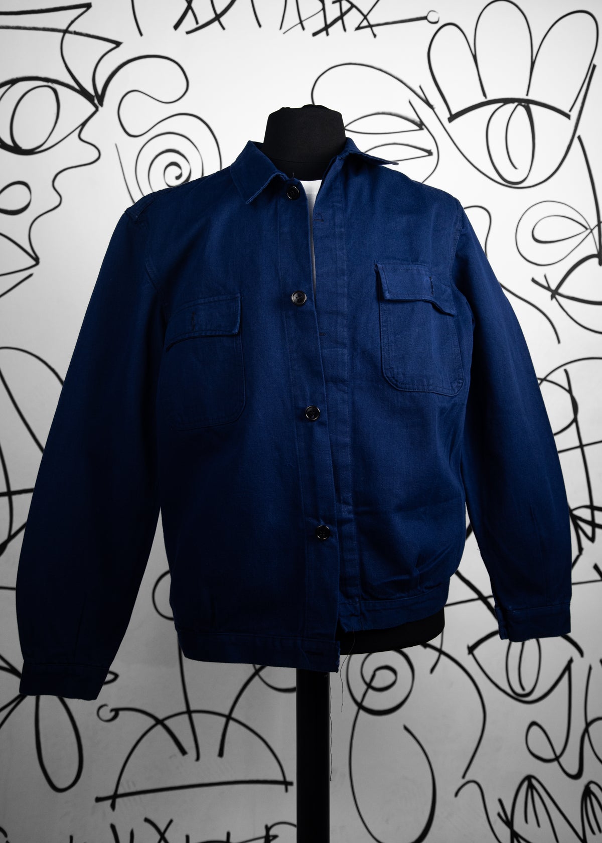 40/50 Bleu de Travail Double Poche Vintage Upcycled by Josua Carvalho