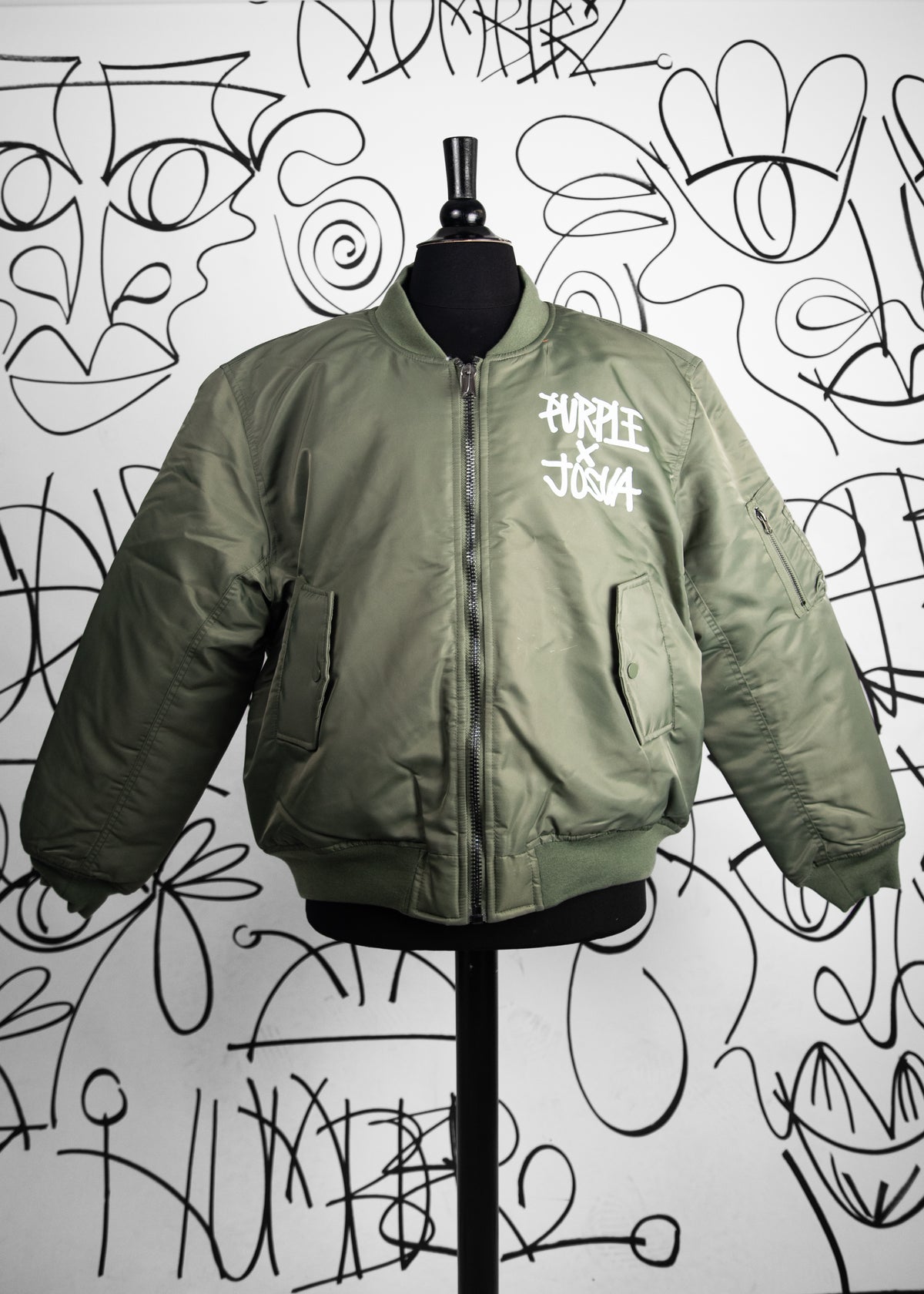 45/50 Bombers Aviateur L Vintage Upcycled by Josua Carvalho