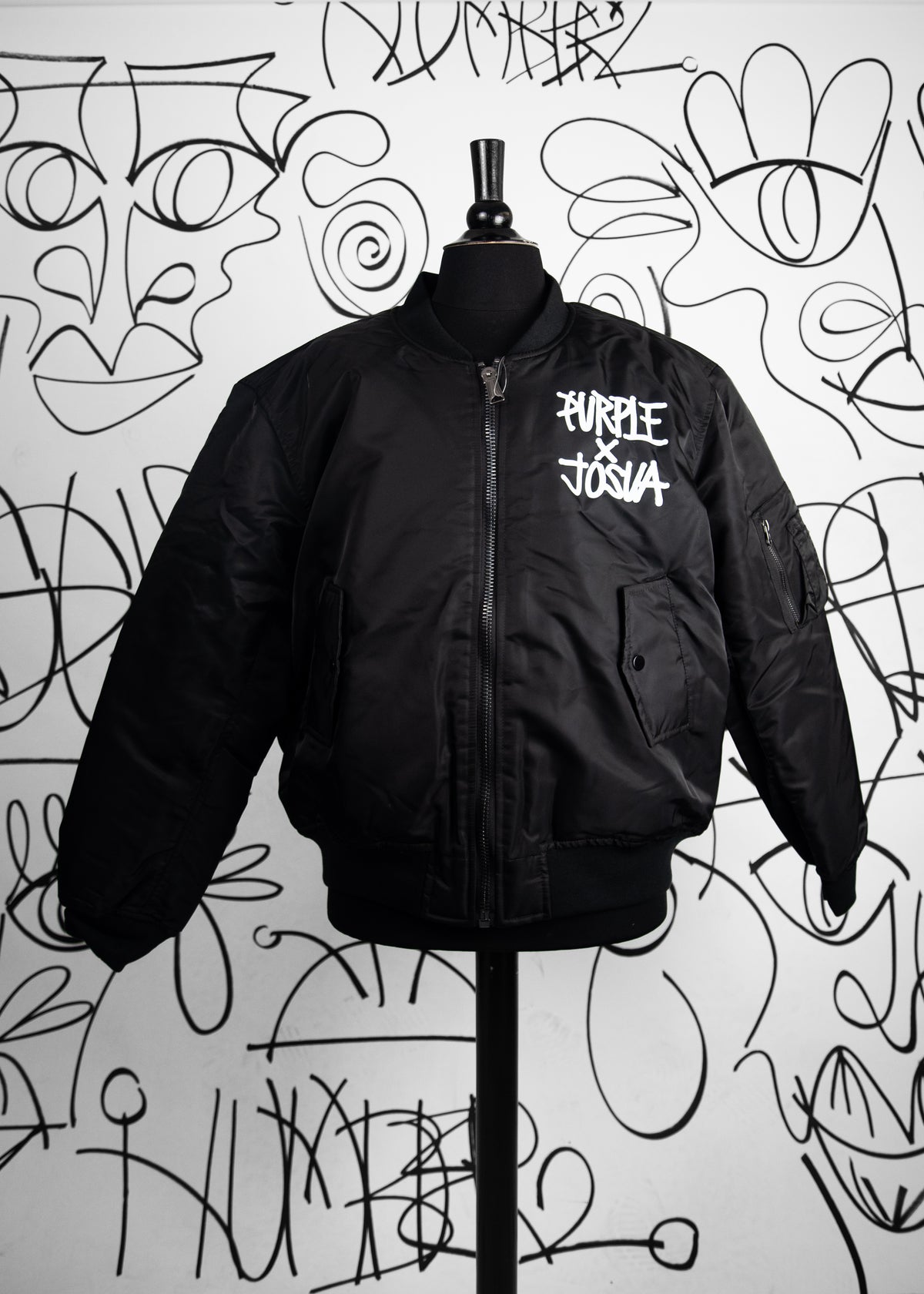 48/50  Bombers Aviateur L Vintage Upcycled by Josua Carvalho