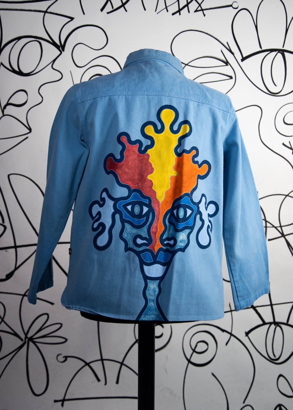 #5 Bleu de Travail Blue Marine Vintage Upcycled by Josua Carvalho
