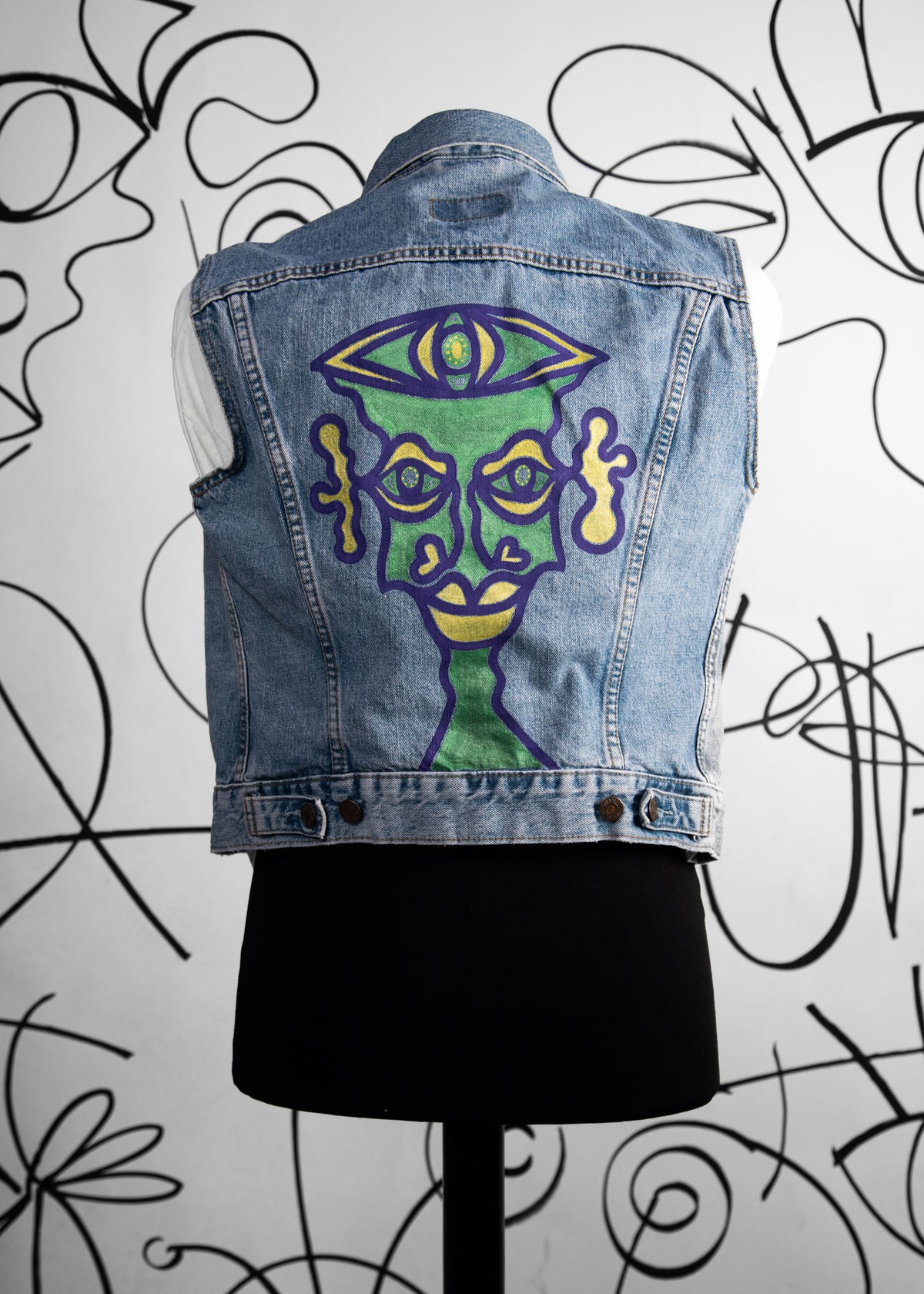 #6 Gilet Levi's Vintage Upcycled by Josua Carvalho