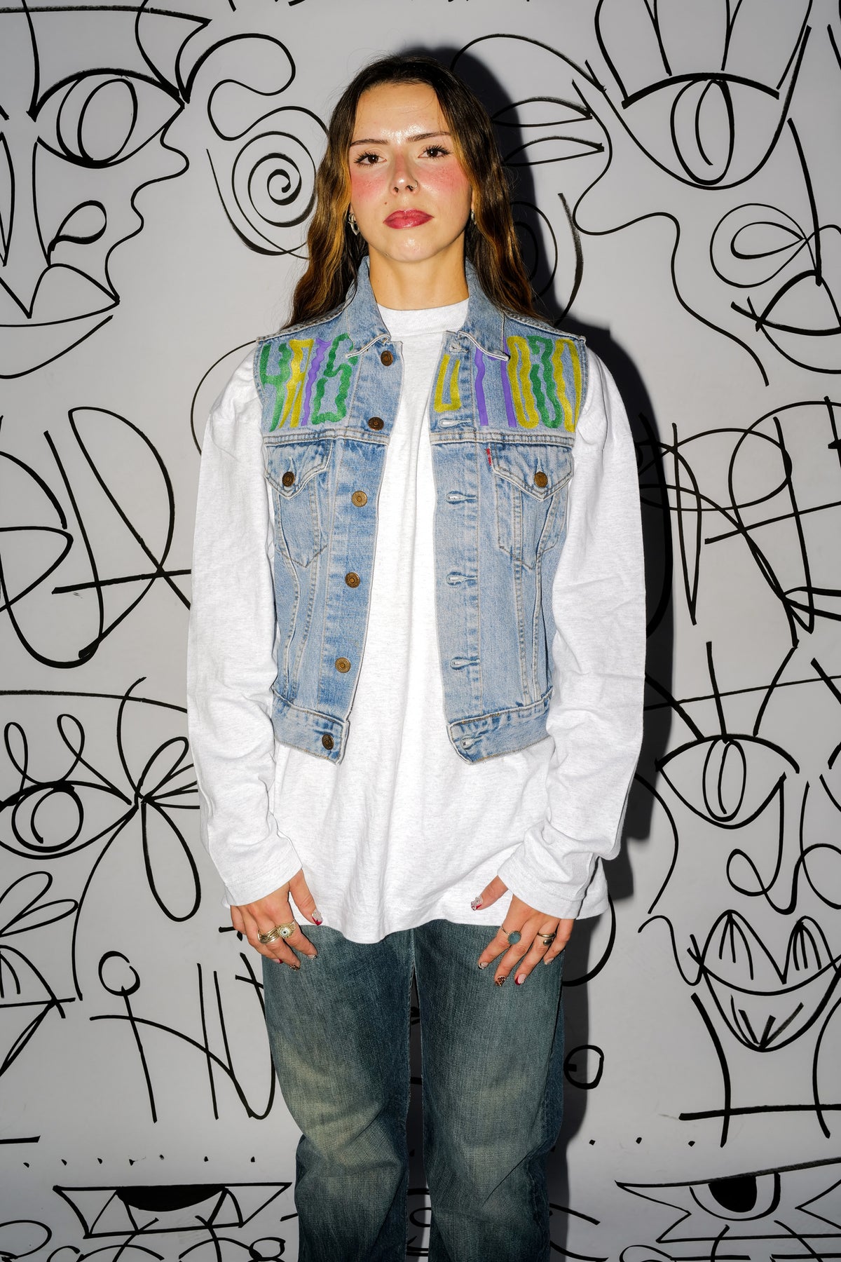 #6 Gilet Levi's Vintage Upcycled by Josua Carvalho