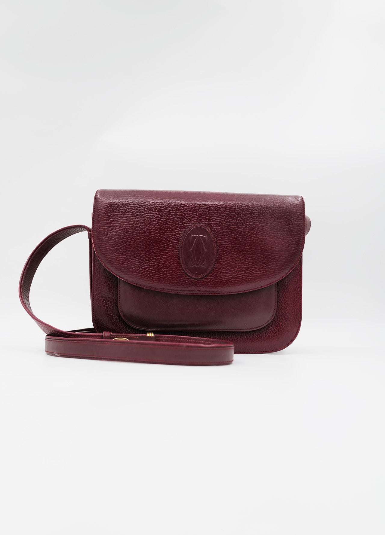 Sac Celine Vintag cuir bordeau