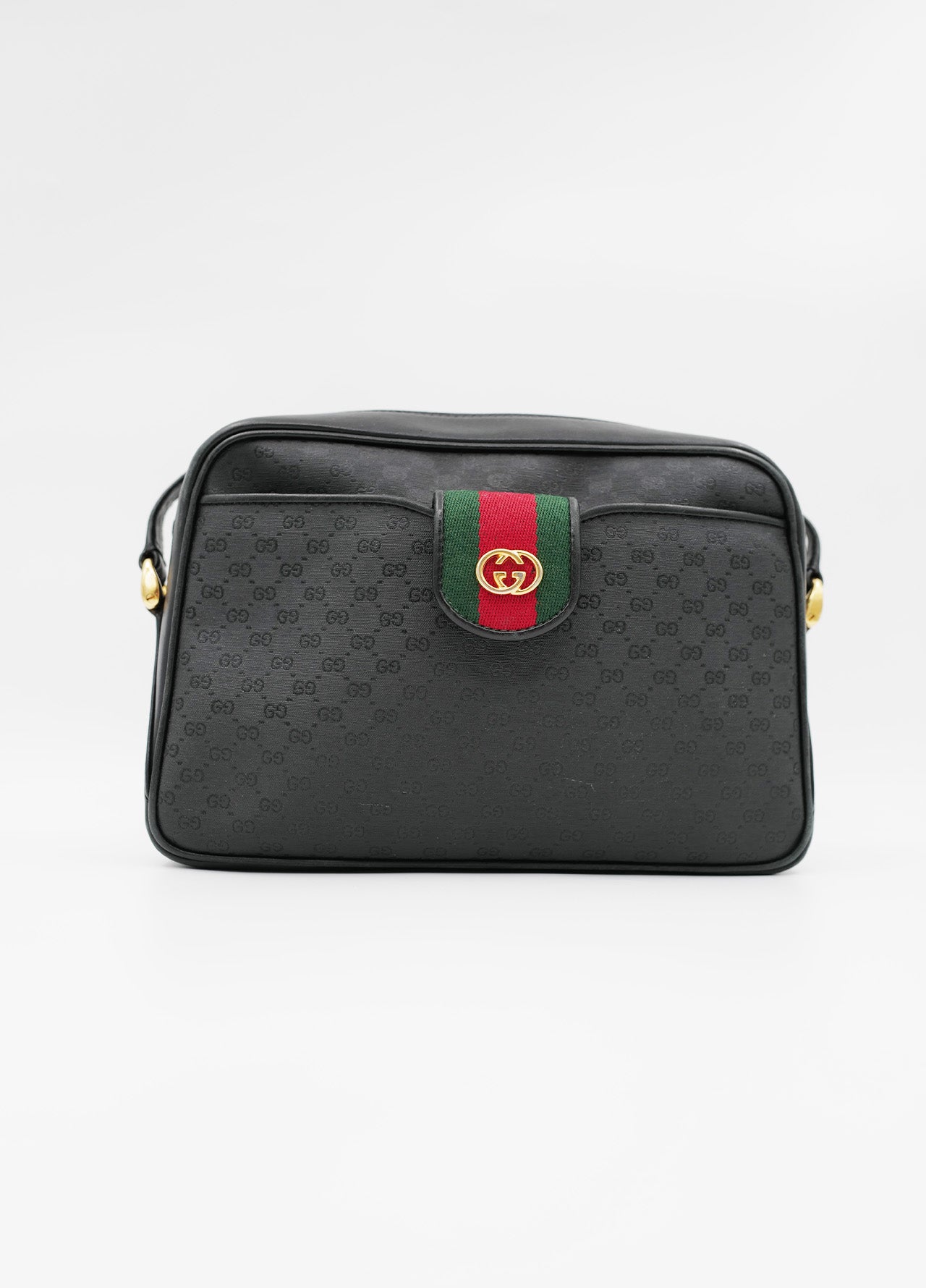 Bag-Sac-Messenger-crossbody-Guccy-GG-Ophidia-Vintage-circa-80-black-noir-2