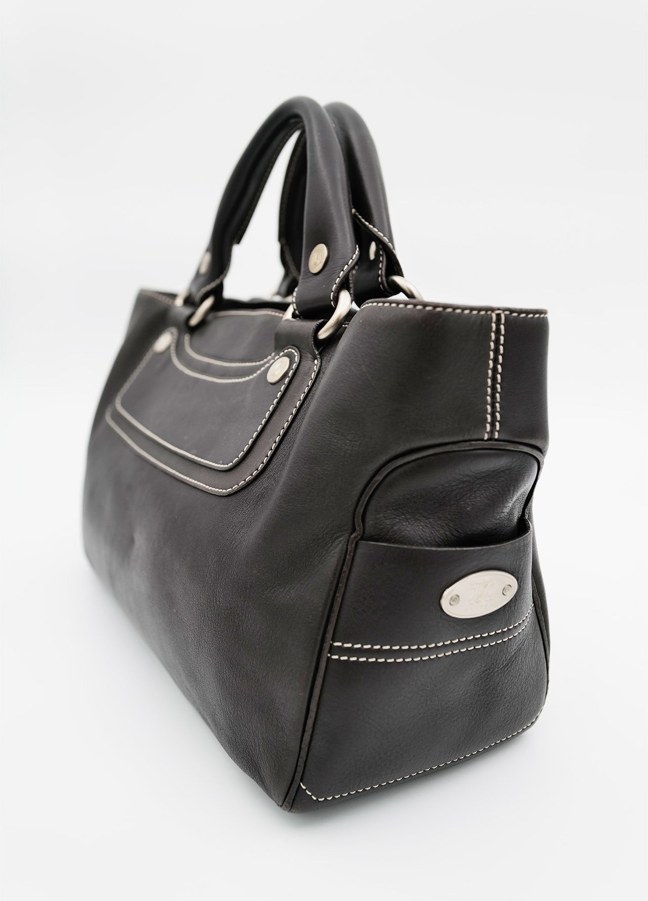Bag-sac-amain-Celine-Boogie-Vintage-2000-Y2K-brown-brun-3
