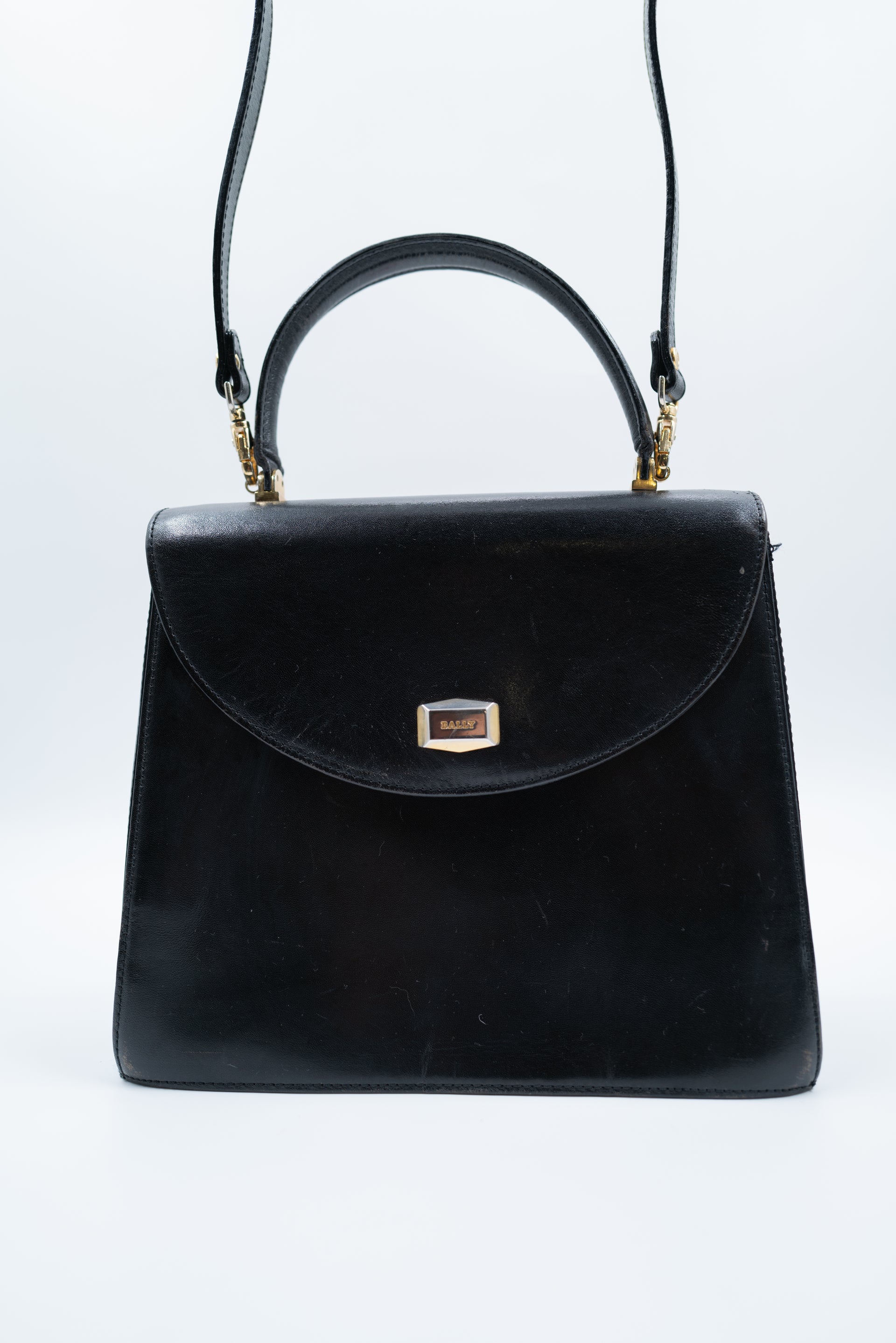 Bally-Bag-Handbag-Sacamain-Cuir-Leather-Black-Noir-Vintage-02