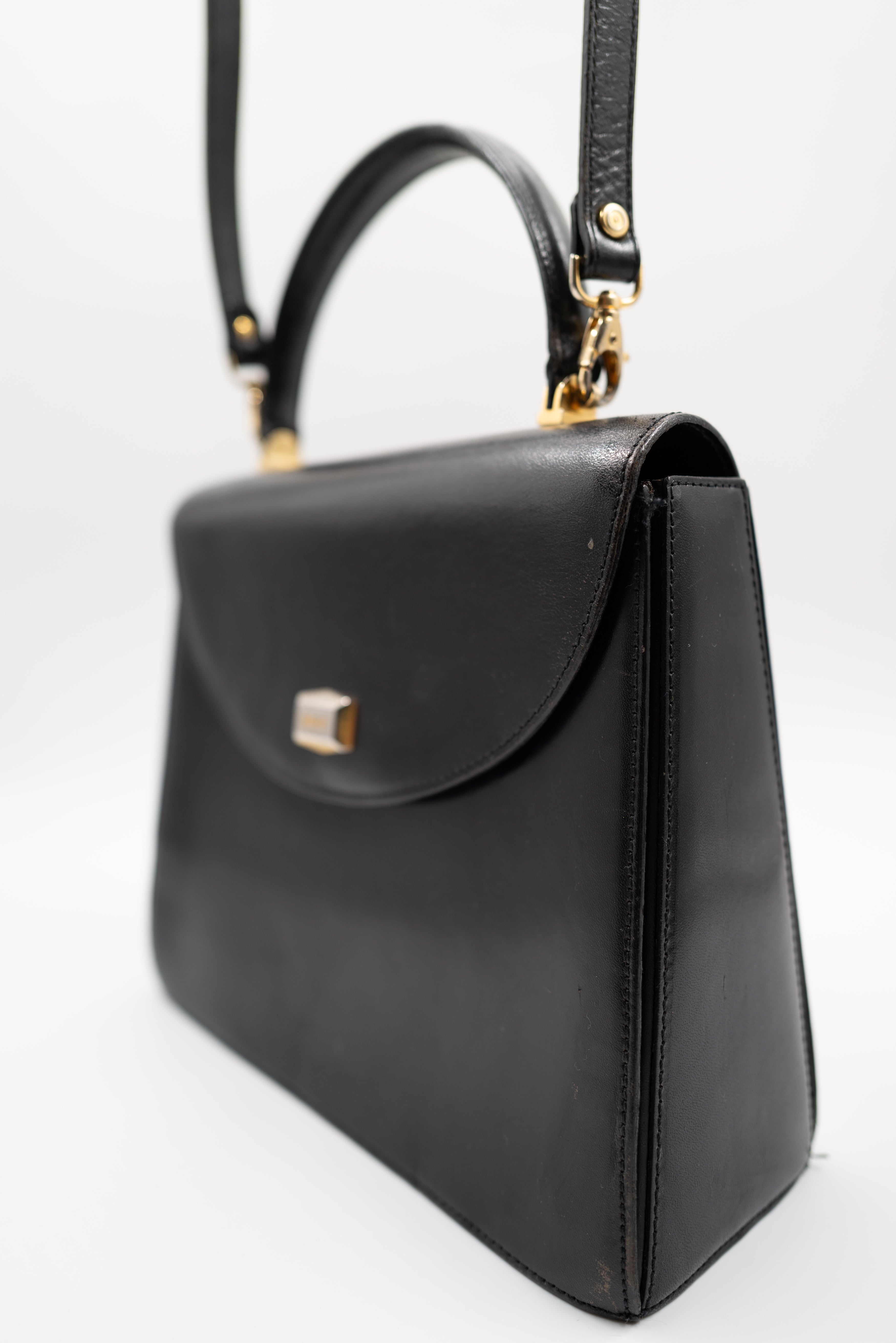 Bally-Bag-Handbag-Sacamain-Cuir-Leather-Black-Noir-Vintage-04