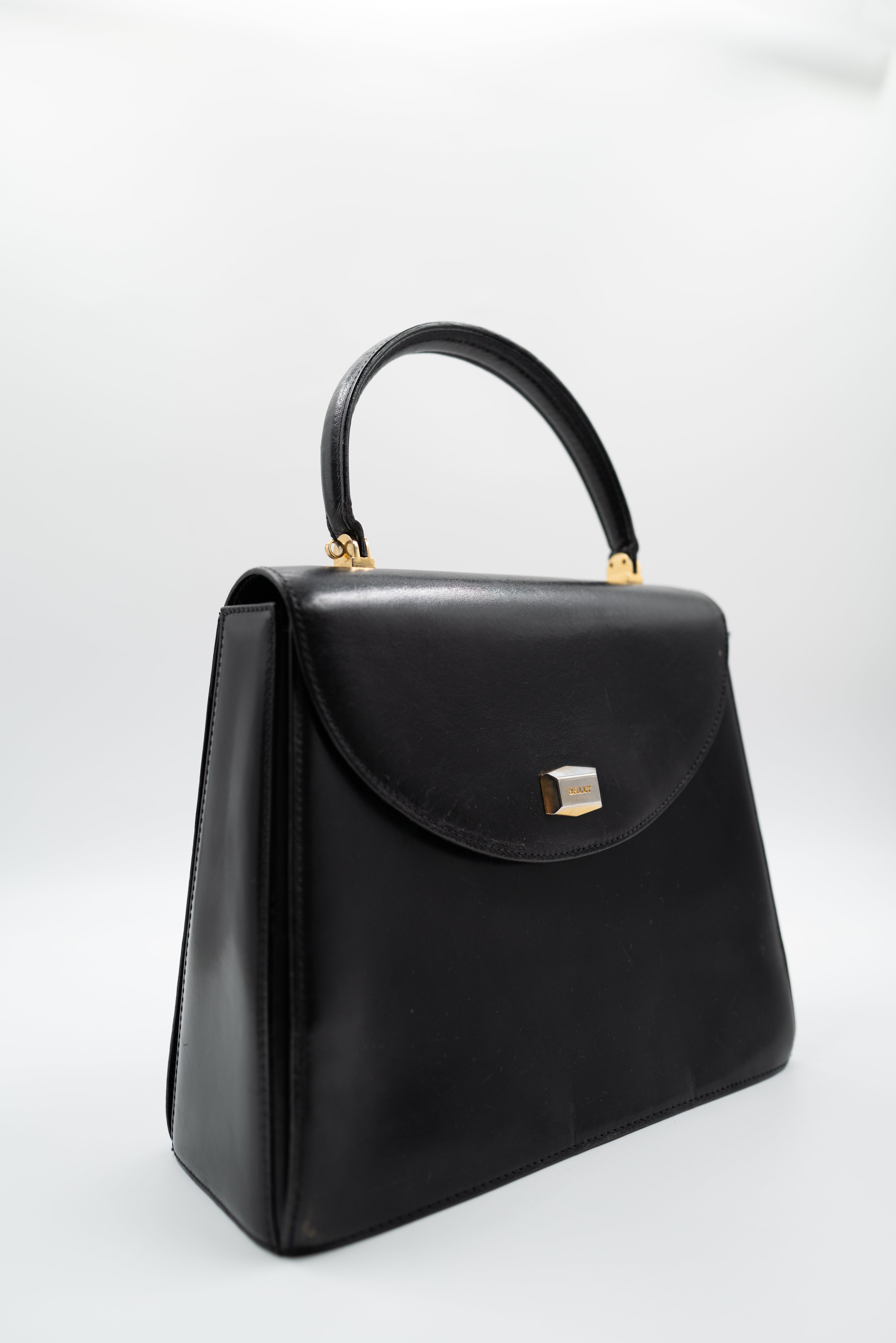 Bally-Bag-Handbag-Sacamain-Cuir-Leather-Black-Noir-Vintage-08