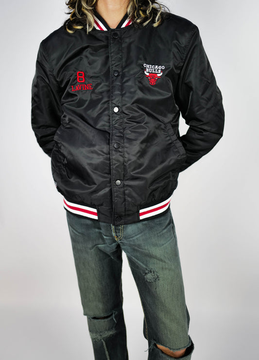 Bombers-NBA-Chicago-Bulls-ZachLavine-Noir-Vintage-01
