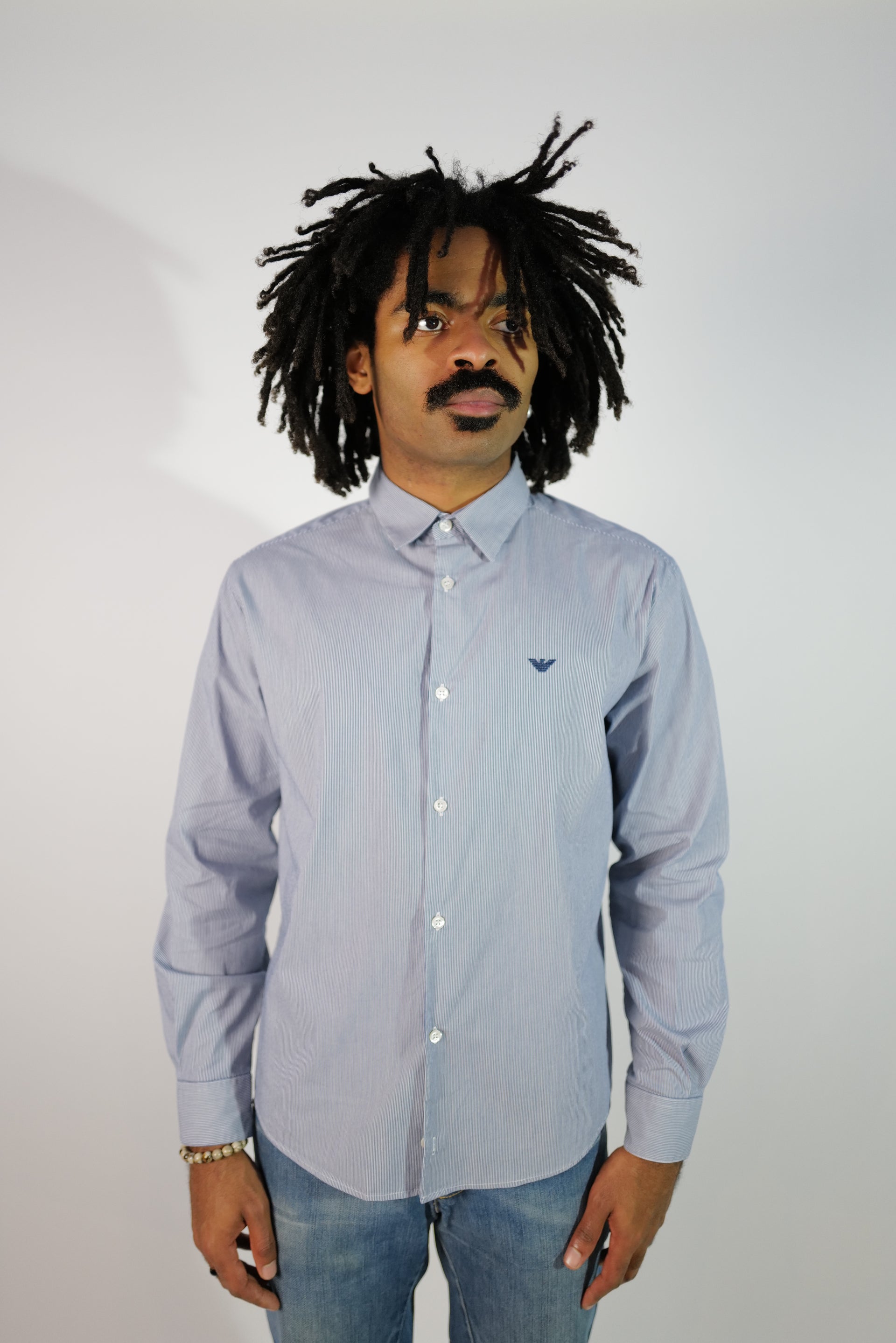 CHEMISE EMPORIO ARMANI À RAYURES-002