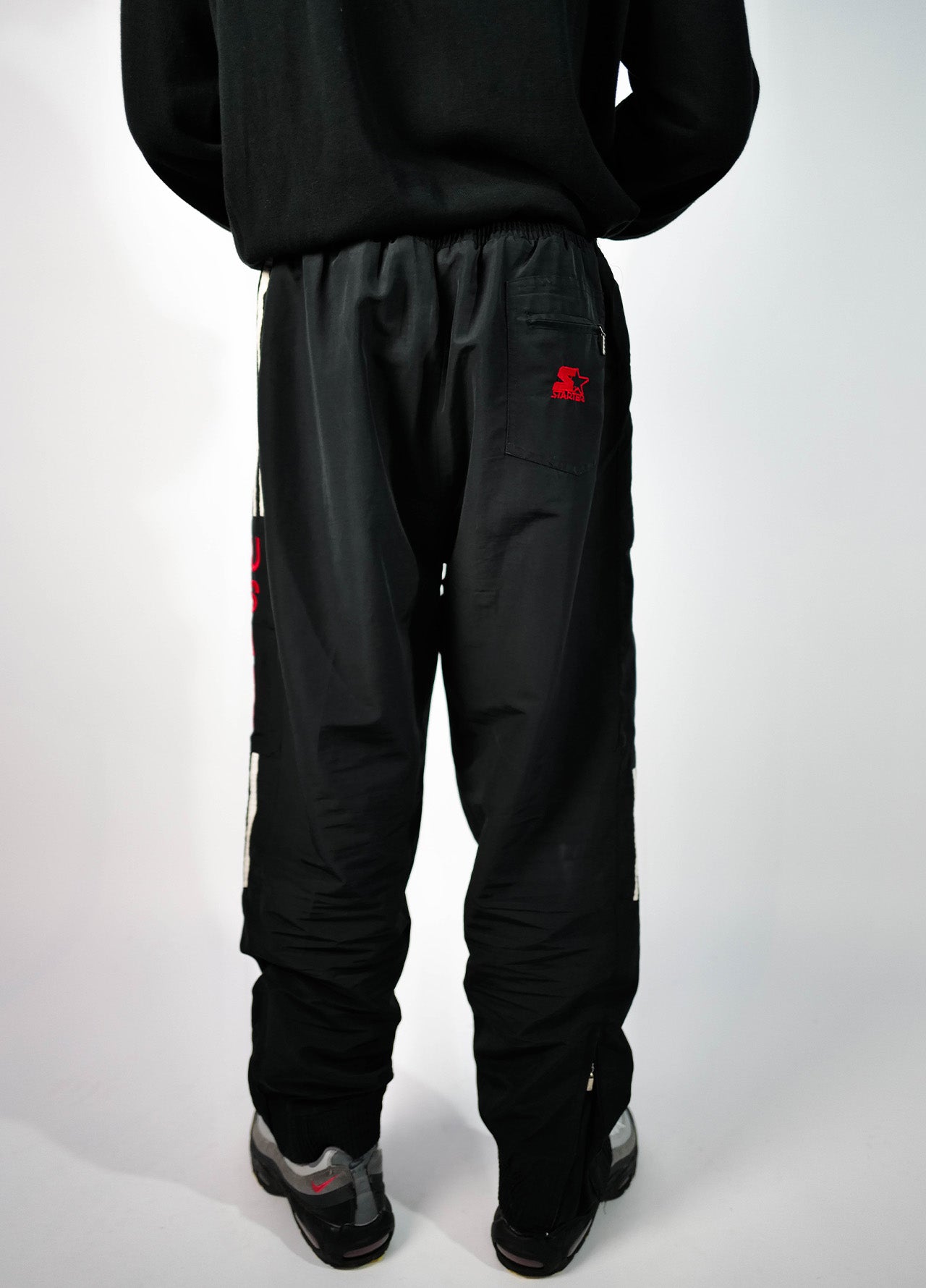 CHICAGO BULLS STARTER PANTALON TRACKBOTTOM SURVÊTEMENT VINTAGE 90'S-003