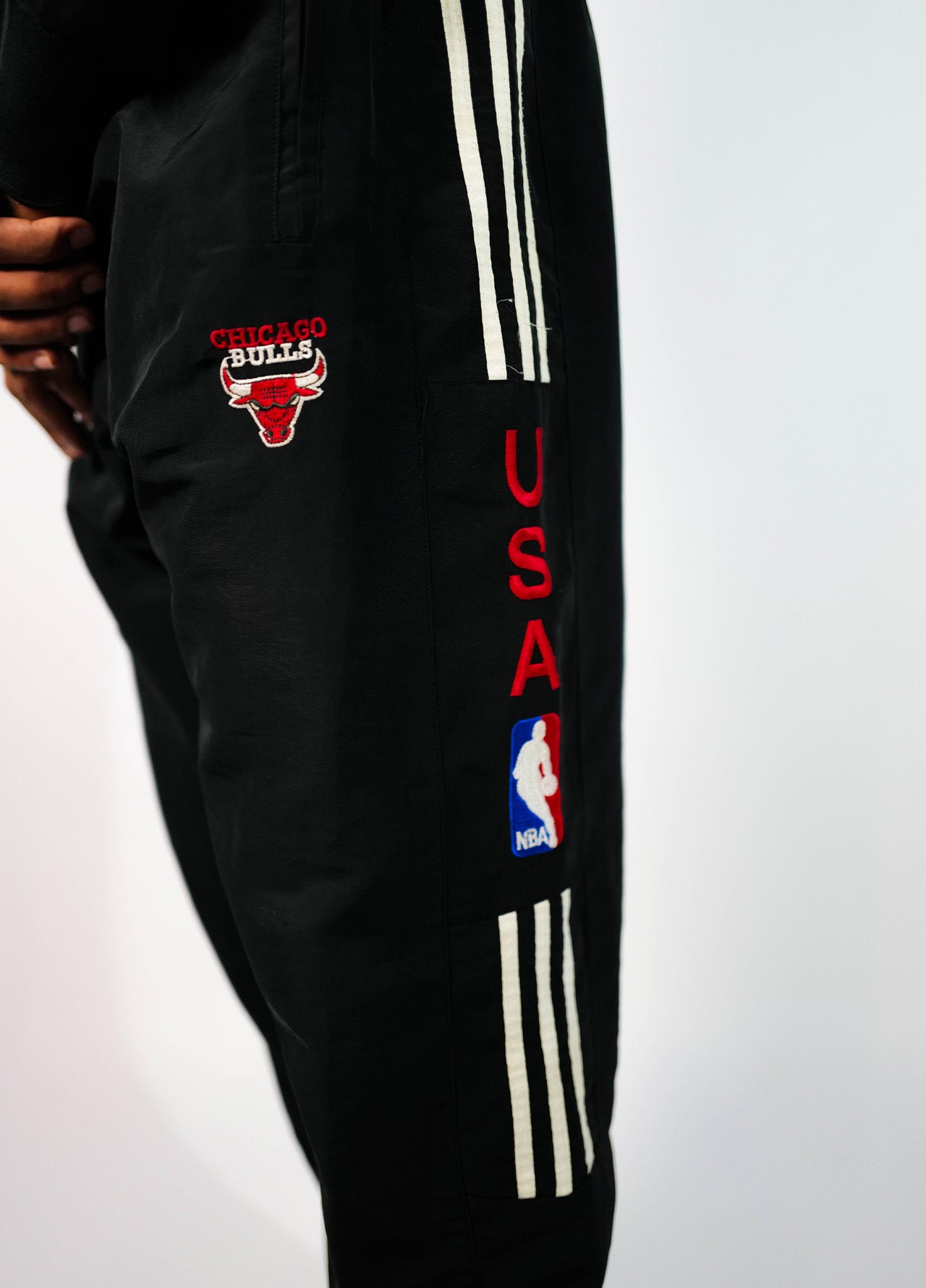 CHICAGO BULLS STARTER PANTALON TRACKBOTTOM SURVÊTEMENT VINTAGE 90'S-004