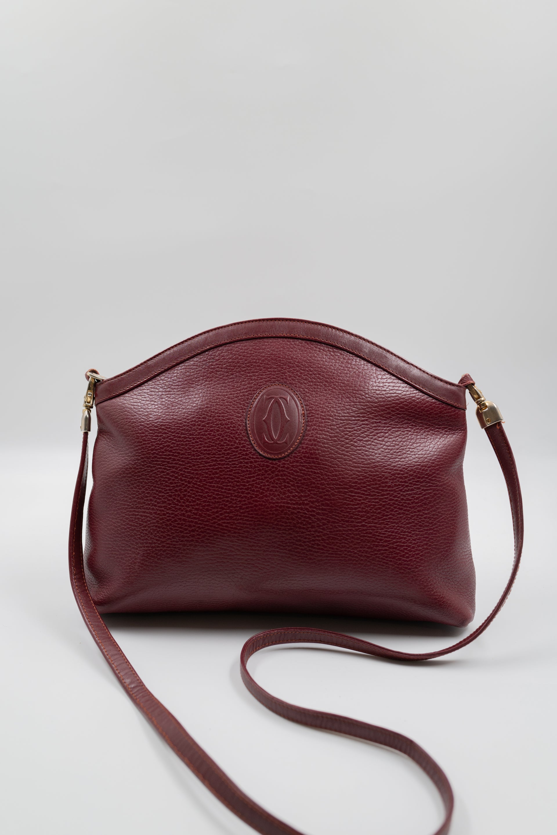 Cartier-Bag-Shoulder-Cuir-Leather-Rouge-Red-Bordeau-Vintage-01