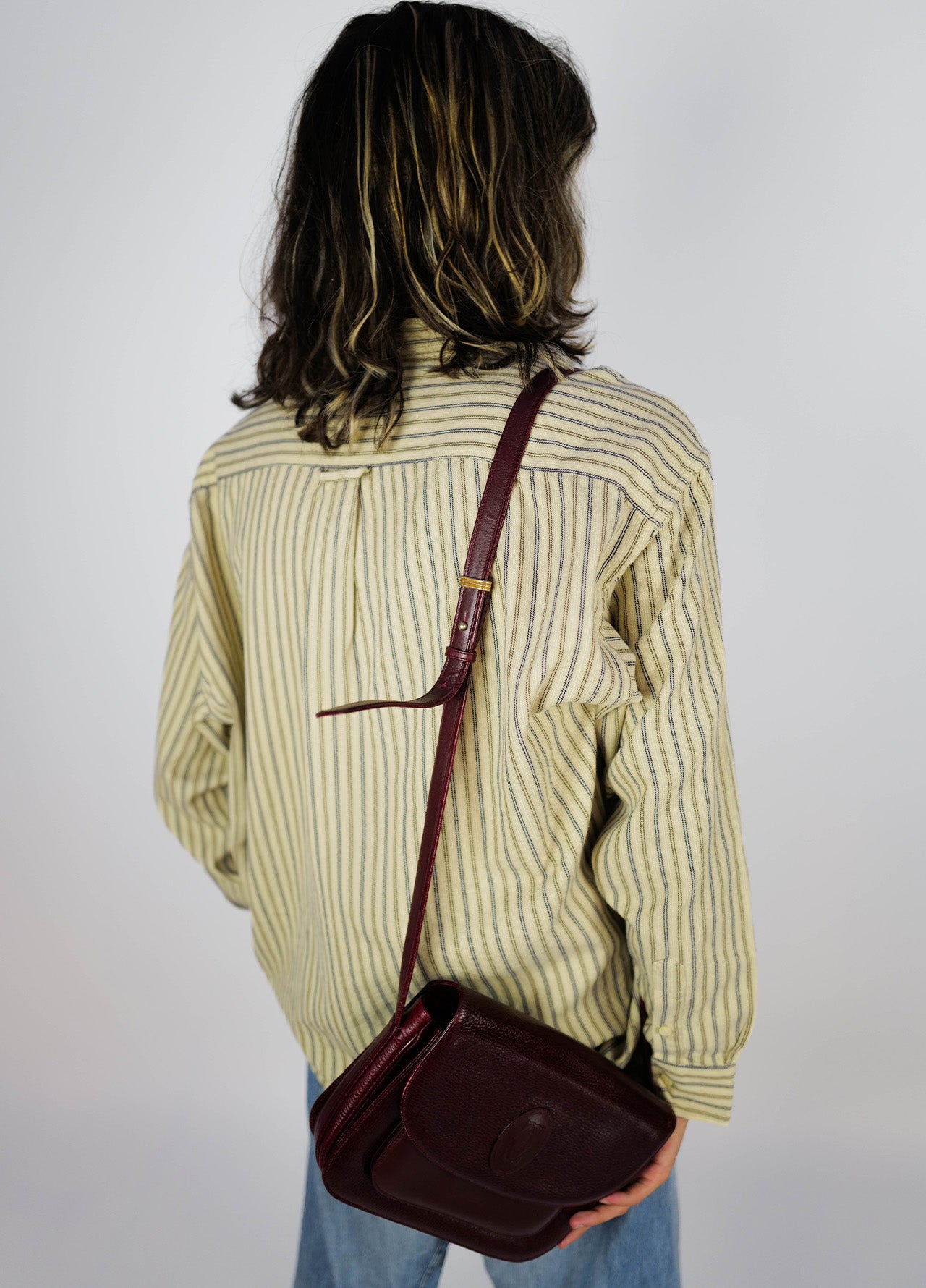 Chemise-Iceberg-Beige-Raye-Vintage-Longue-04