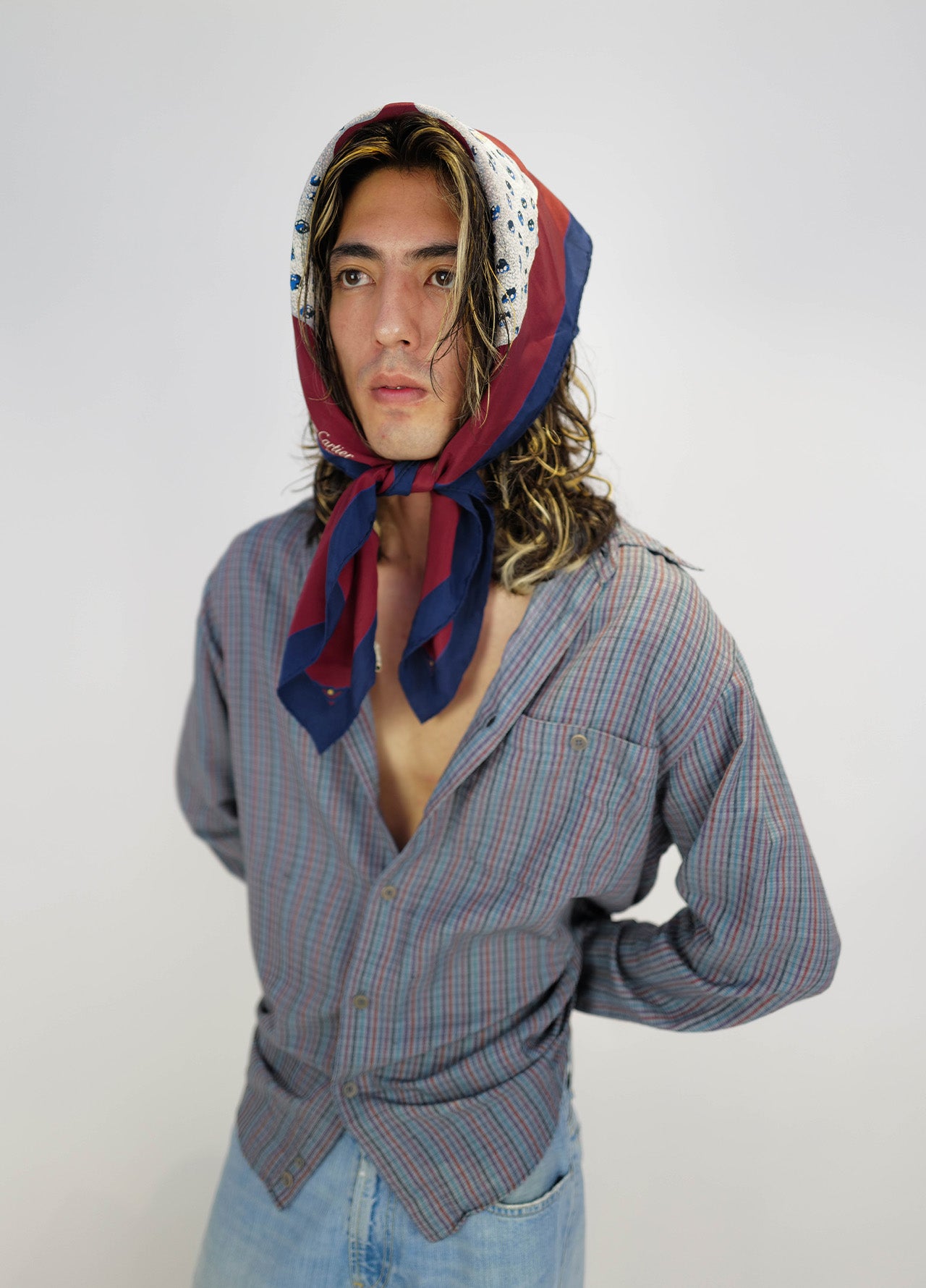 Chemise-Missoni-Raye-Manche-Longues-Vintage-01