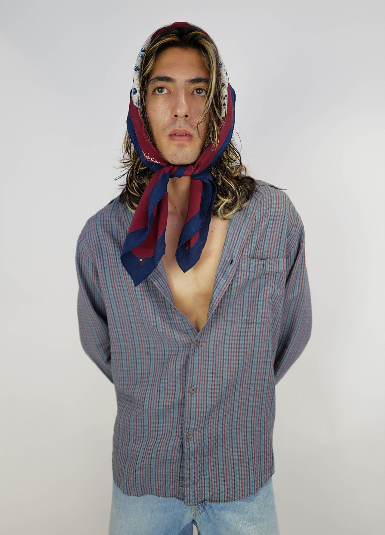 Chemise-Missoni-Raye-Manche-Longues-Vintage-04