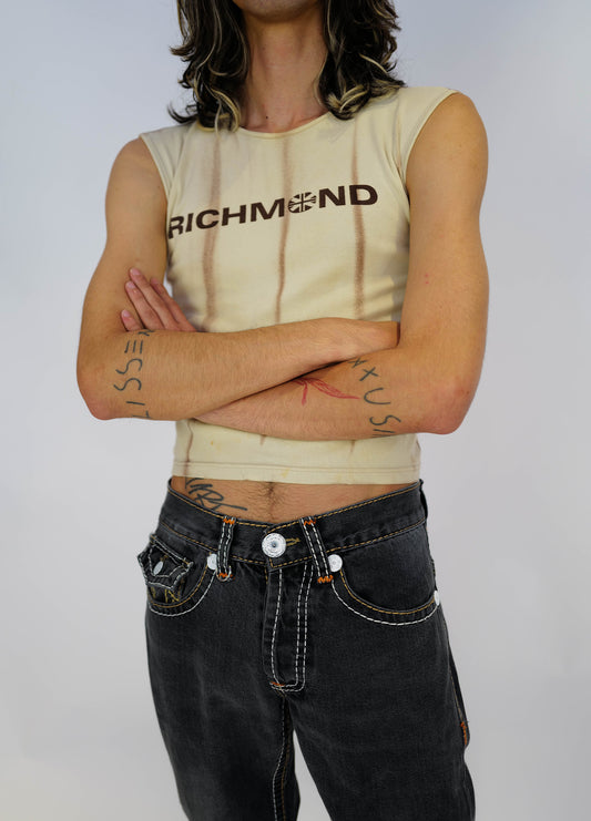 Haut-Top-Richmond-Vintage-2000-Y2K-Unisex-beige-1