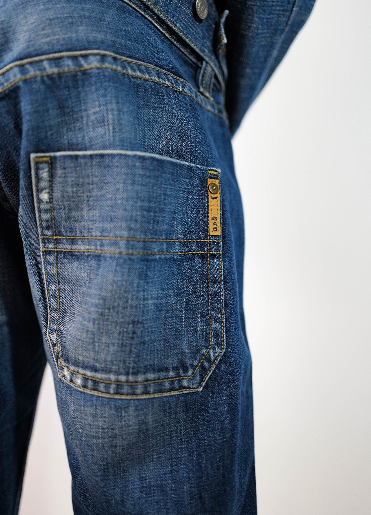 JEANS PANTALON GAS VINTAGE 2000 y2k-002