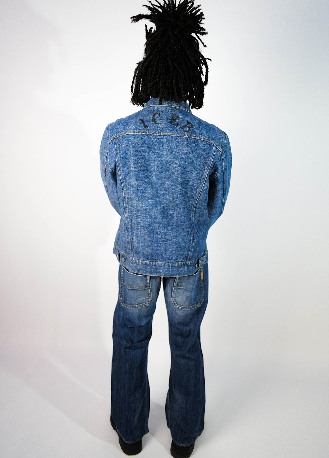 JEANS PANTALON GAS VINTAGE 2000 y2k-004