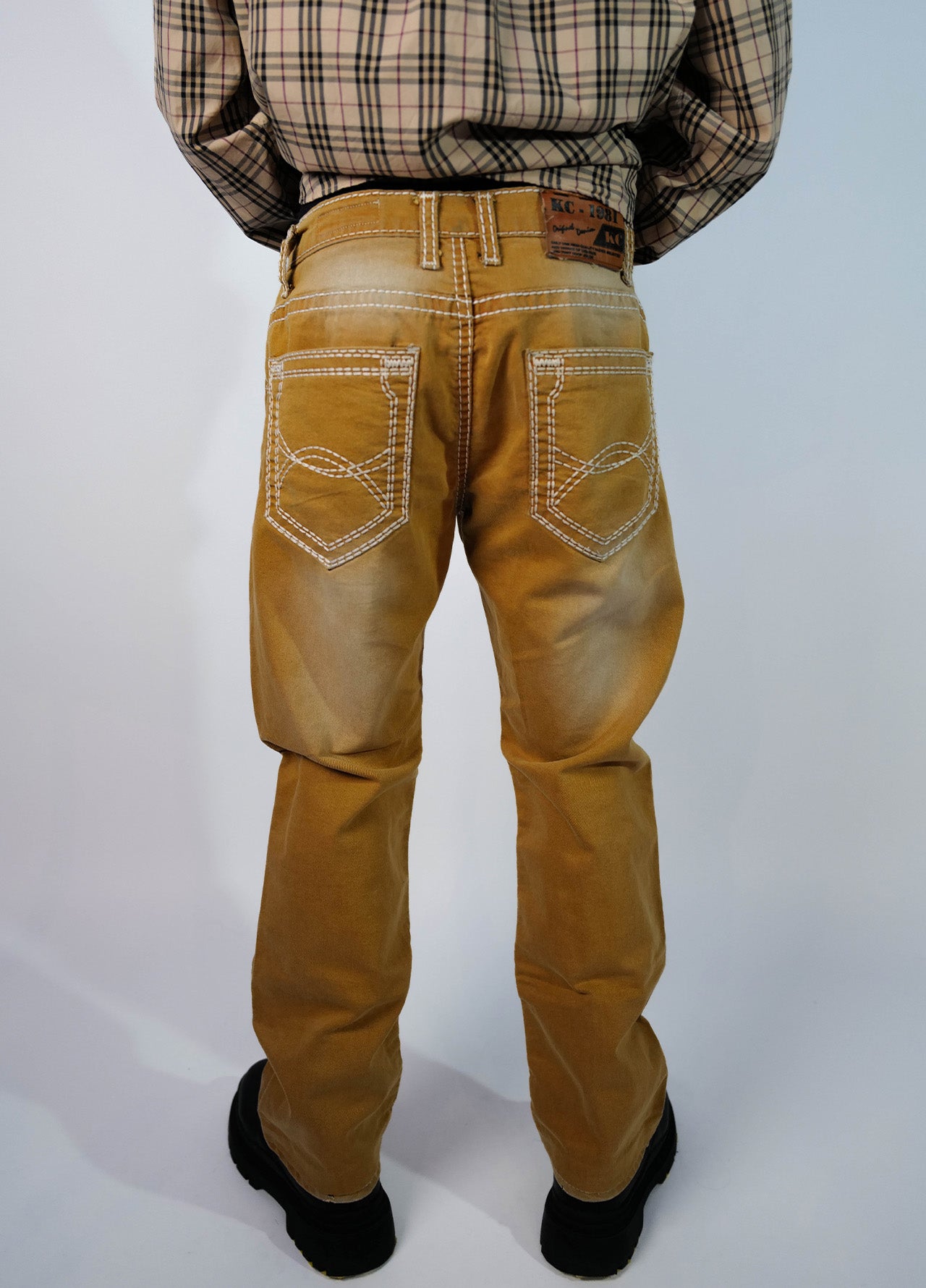 JEANS PANTALON VINTAGE 00'S Y2K-007