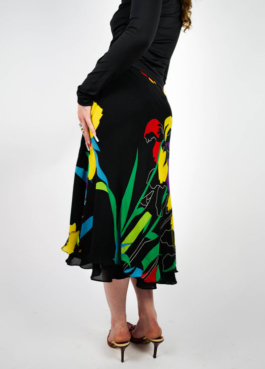 Jupe-dress-Iceberg-Vintage-fleur-motifs-1