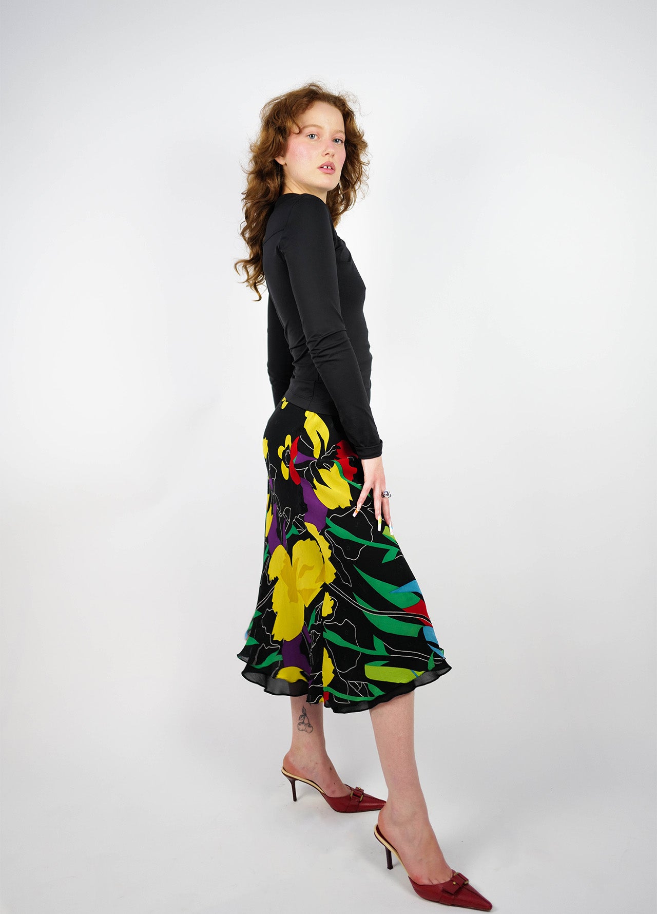 Jupe-dress-Iceberg-Vintage-fleur-motifs-2