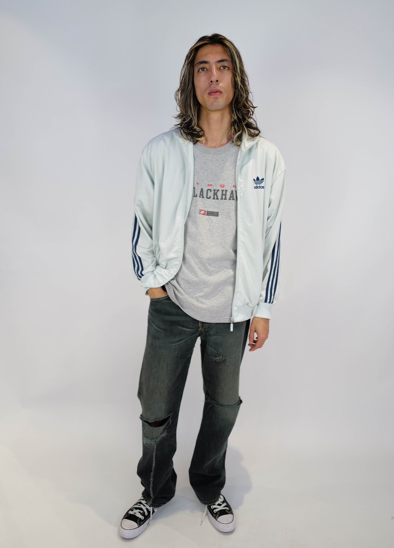 Veste, Sport, Adidas, Vintage