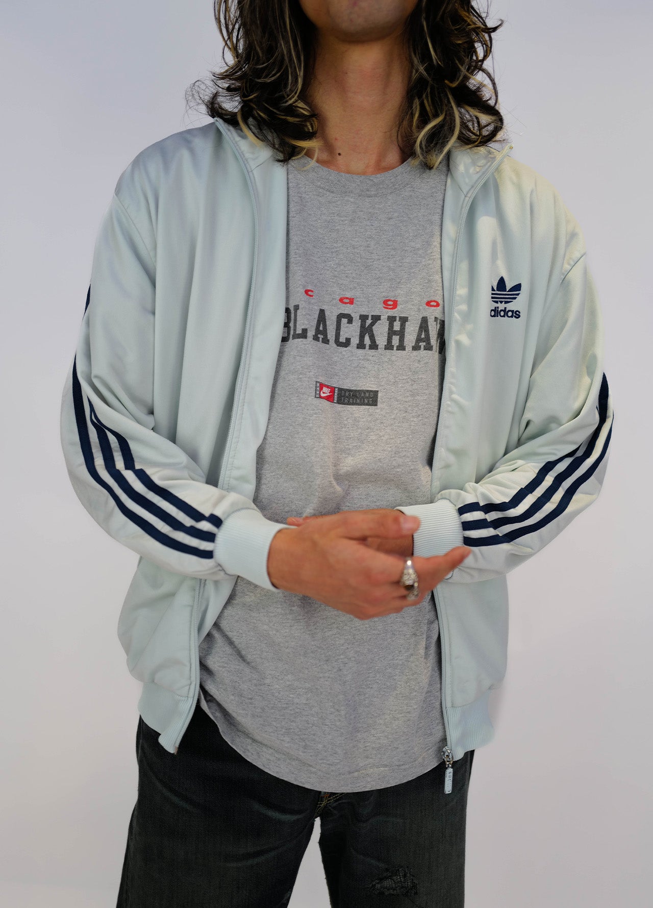 Veste, Sport, Adidas, Vintage