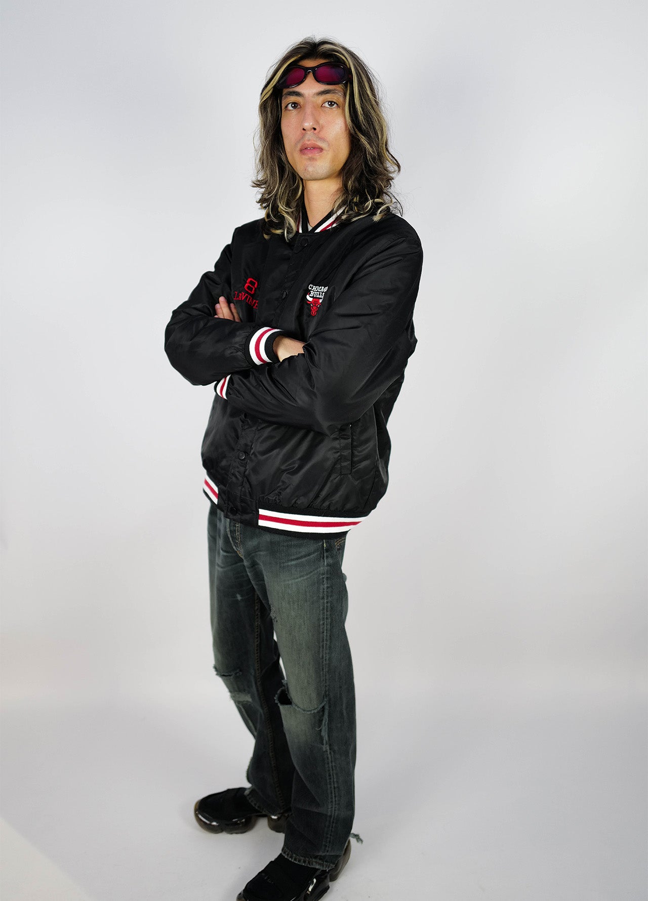 Jacket, Zack Lavine, Chicago Bulls, 90's