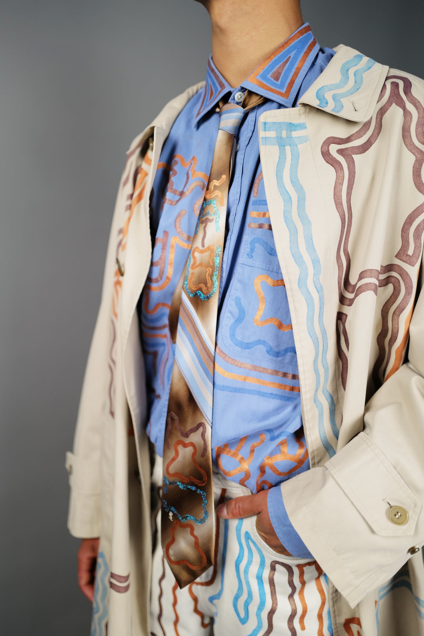 Cravate Vintage Upcycled by Josua Carvalho