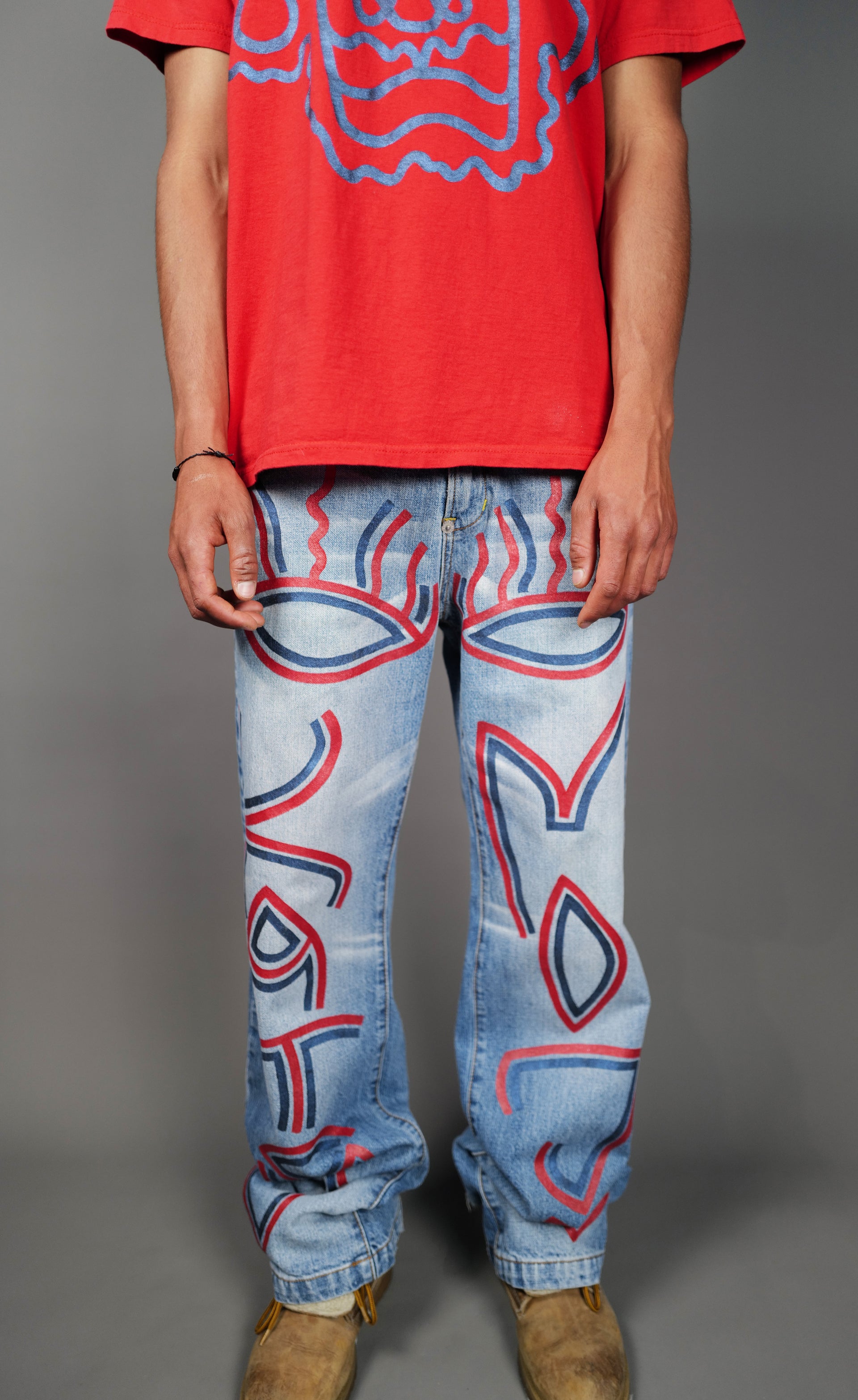 Jeans Vintage Upcycled by Josua Carvalho