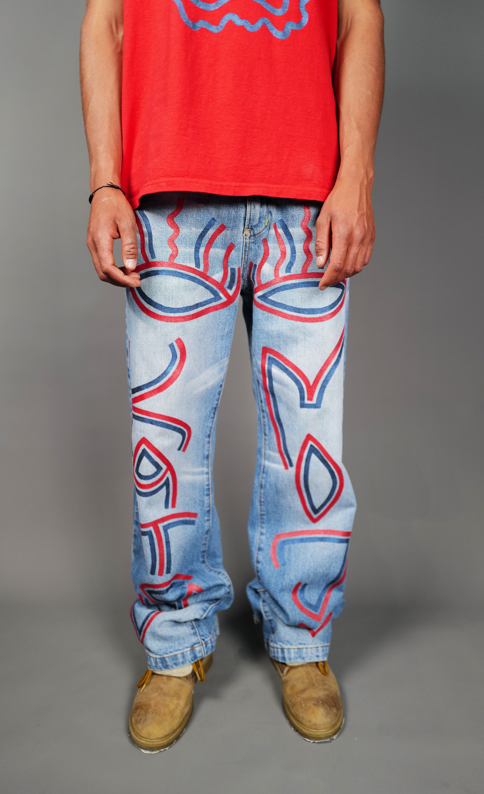 Jeans Vintage Upcycled by Josua Carvalho