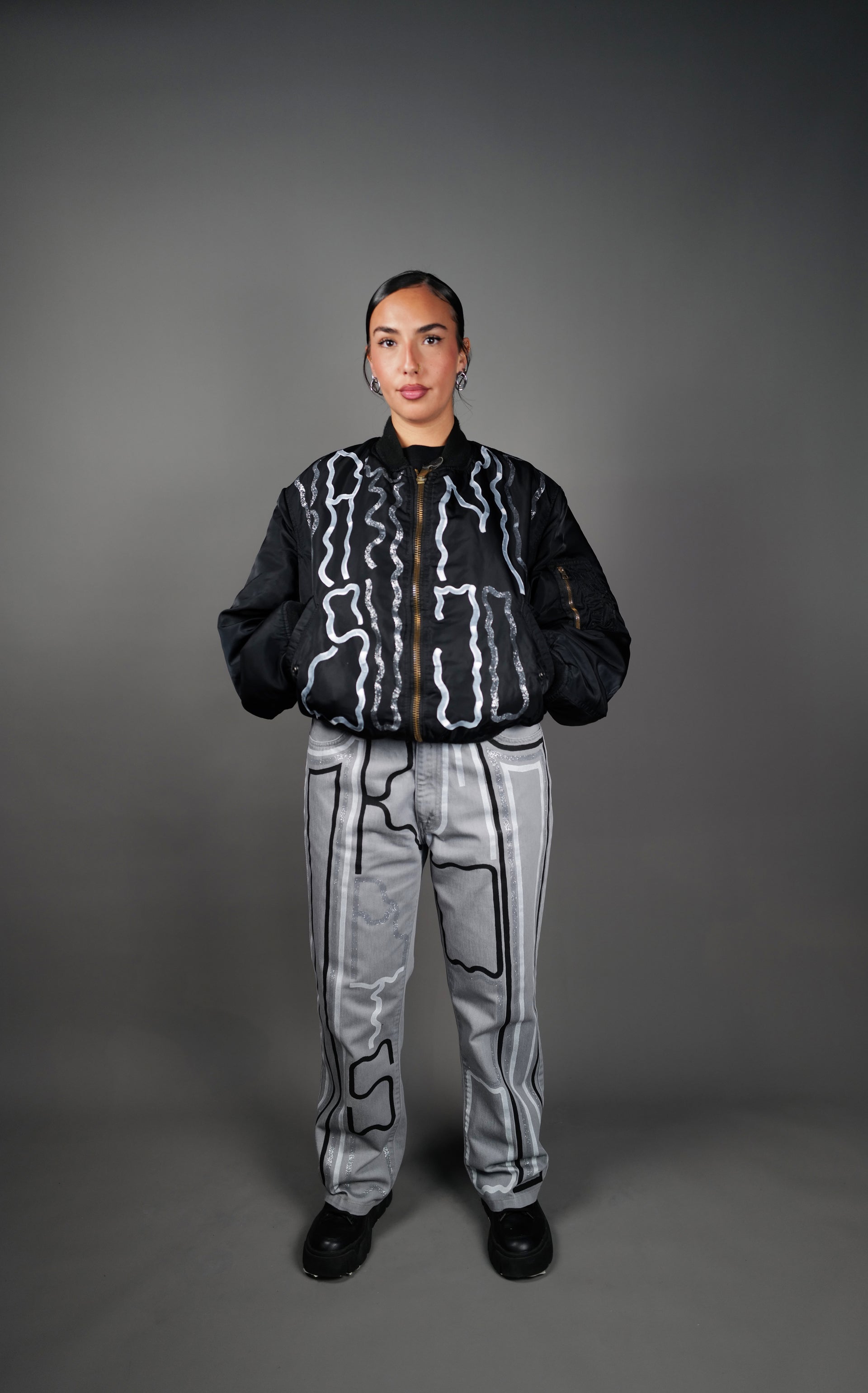 Jean Levi's Gris Vintage Upcycled by Josua Carvalho