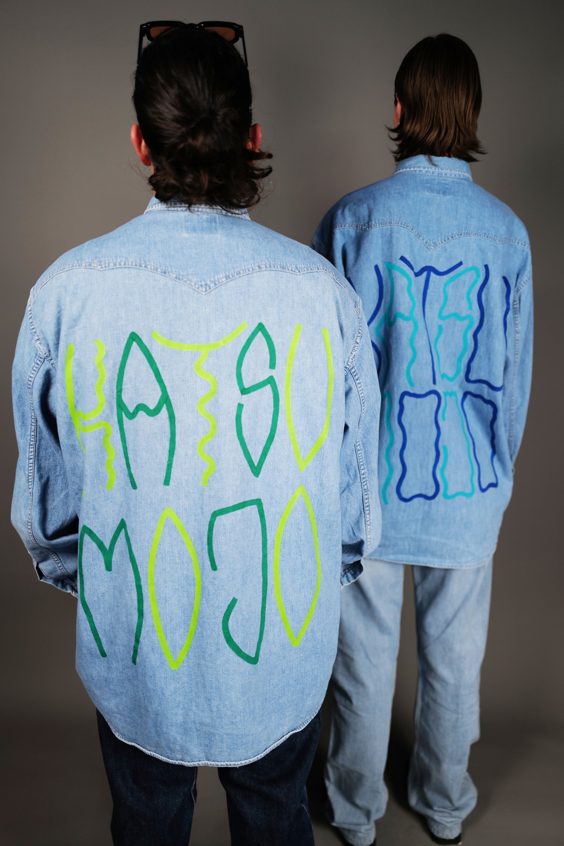 Chemise Denim Vintage Upcycled by Josua Carvalho