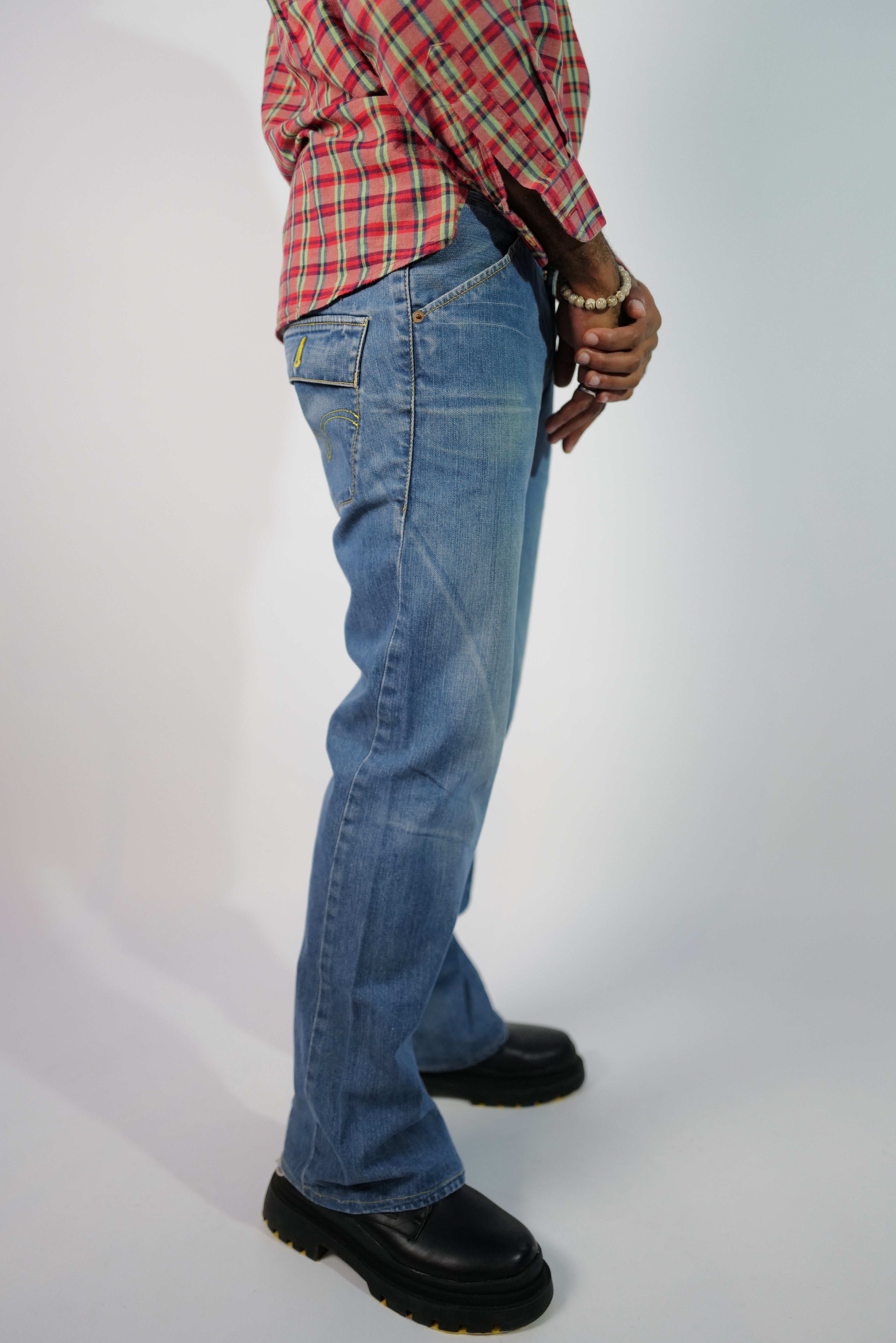 LEVI'S ENGINERED JEANS PANTALON VINTAGE 90's 00's-001