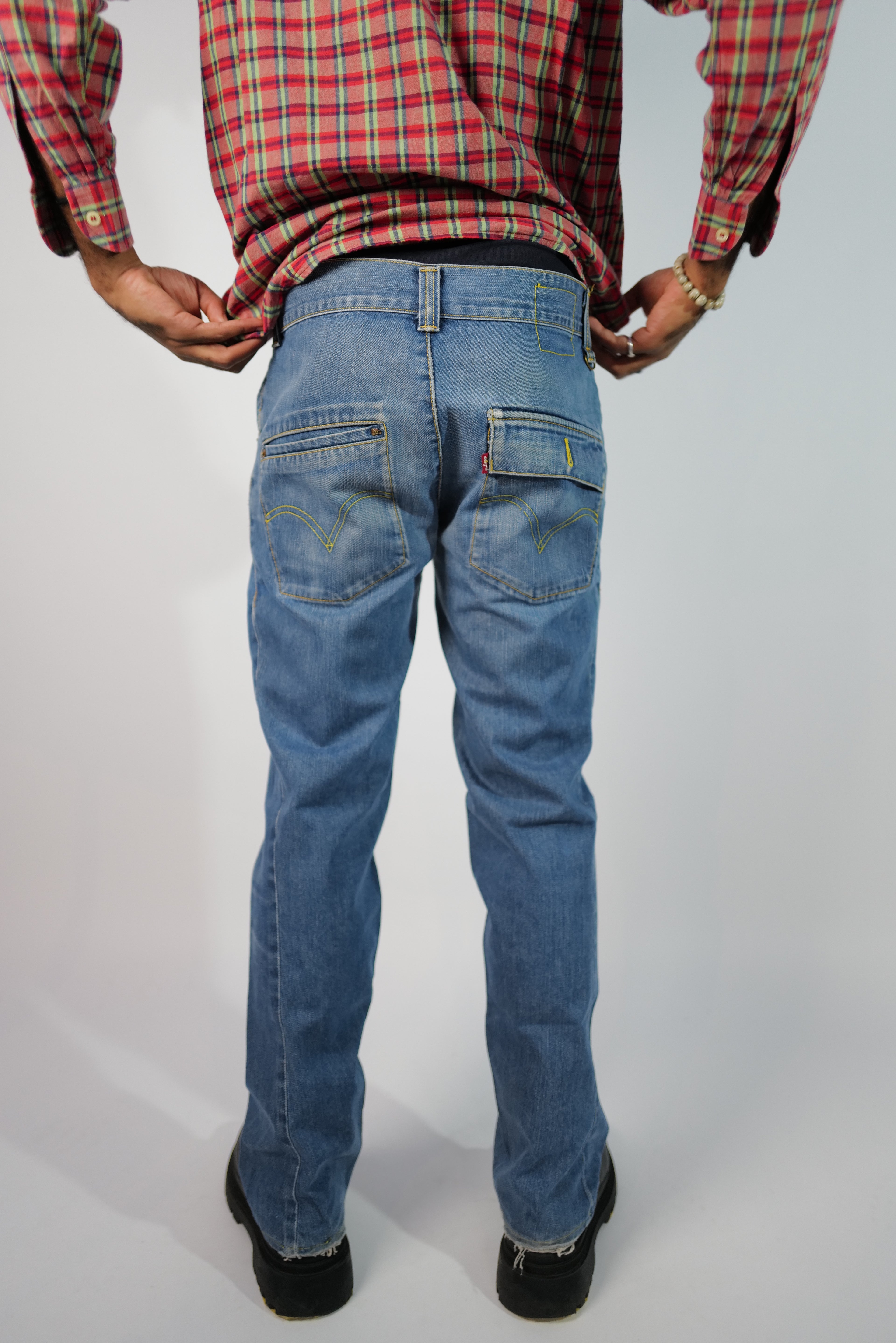 LEVI'S ENGINERED JEANS PANTALON VINTAGE 90's 00's-004