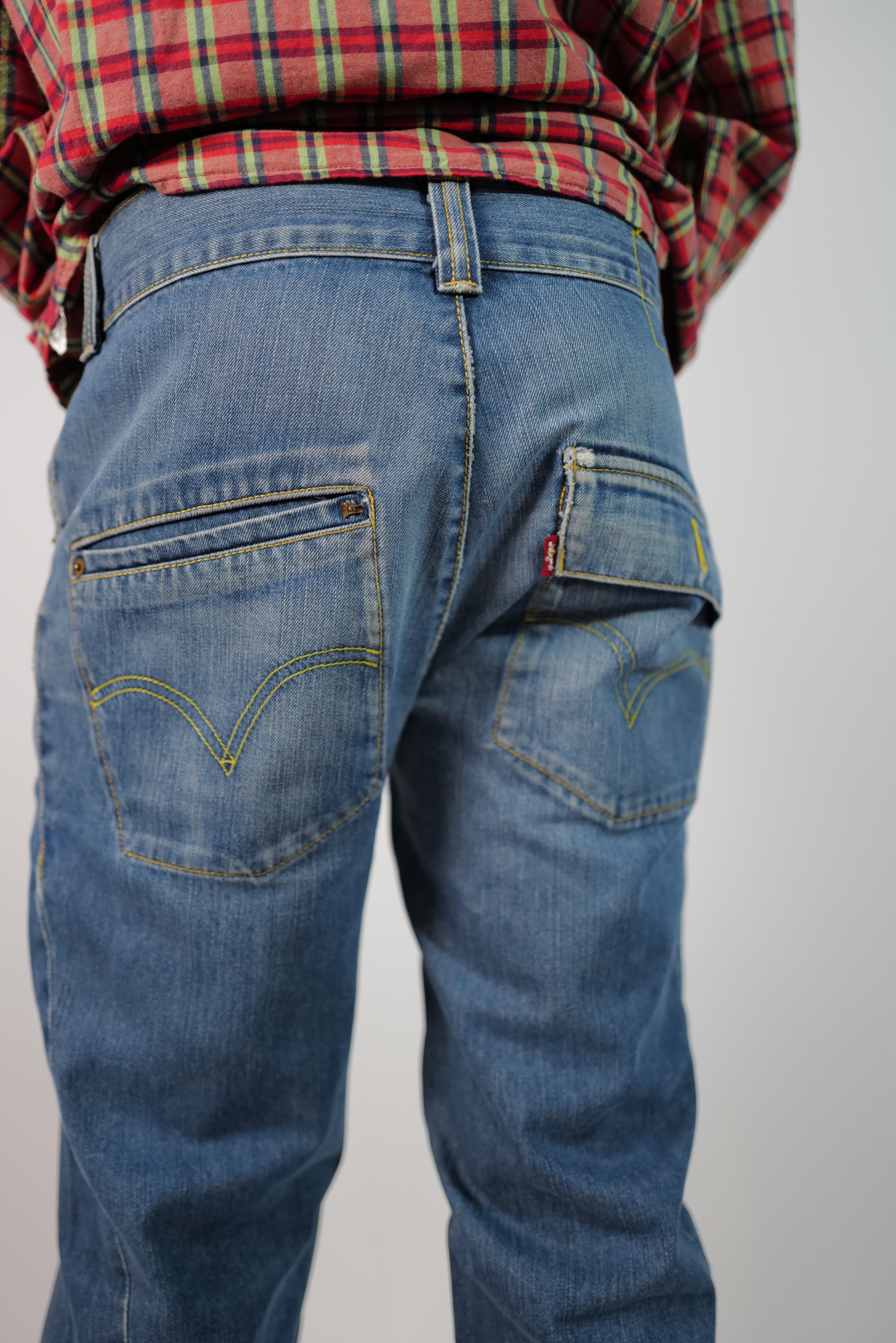 LEVI'S ENGINERED JEANS PANTALON VINTAGE 90's 00's-005