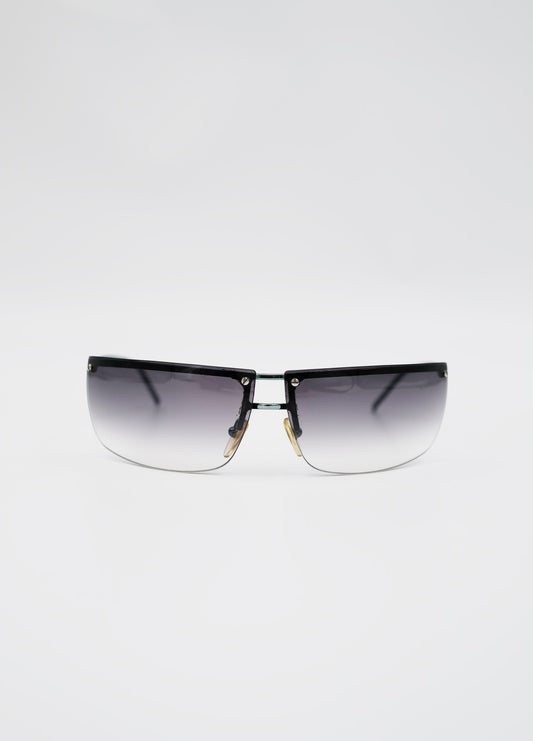 Lunettes-Gucci-Fumee-Noir-Clair-Metal-Vintage-01