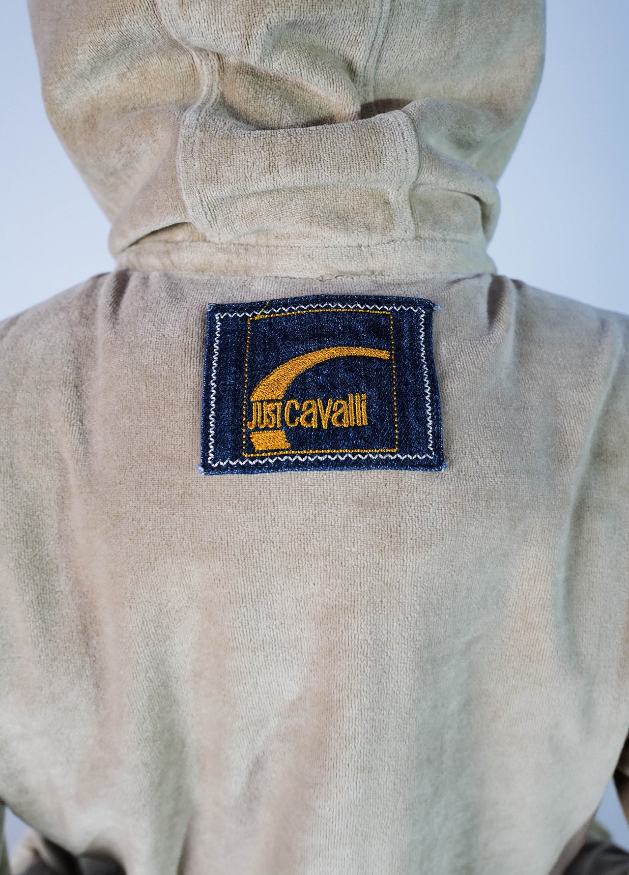 PULL-CAPUCHON - TRACKTOP- JUST- CAVALLI- VINTAGE- 90'S-006