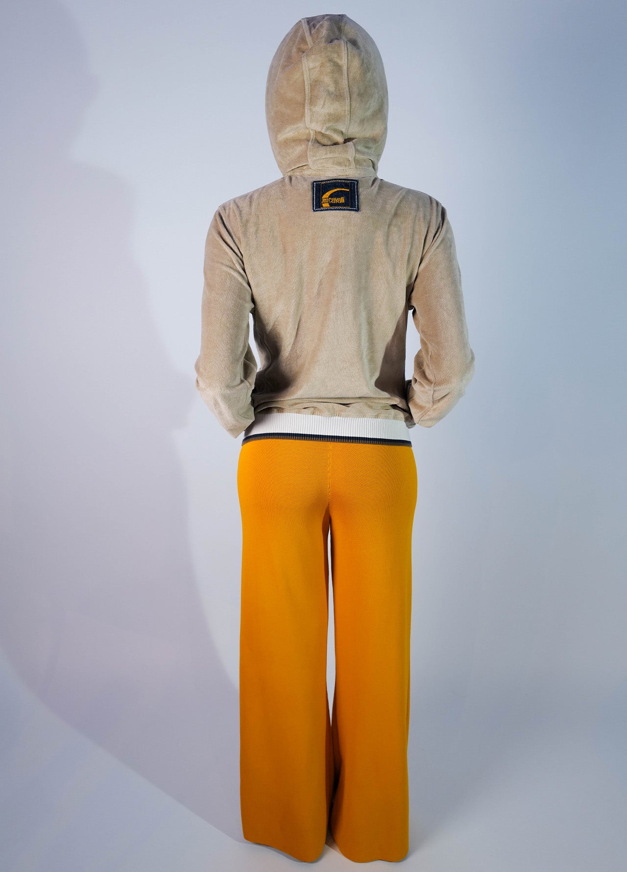 PULL-CAPUCHON - TRACKTOP- JUST- CAVALLI- VINTAGE- 90'S-008