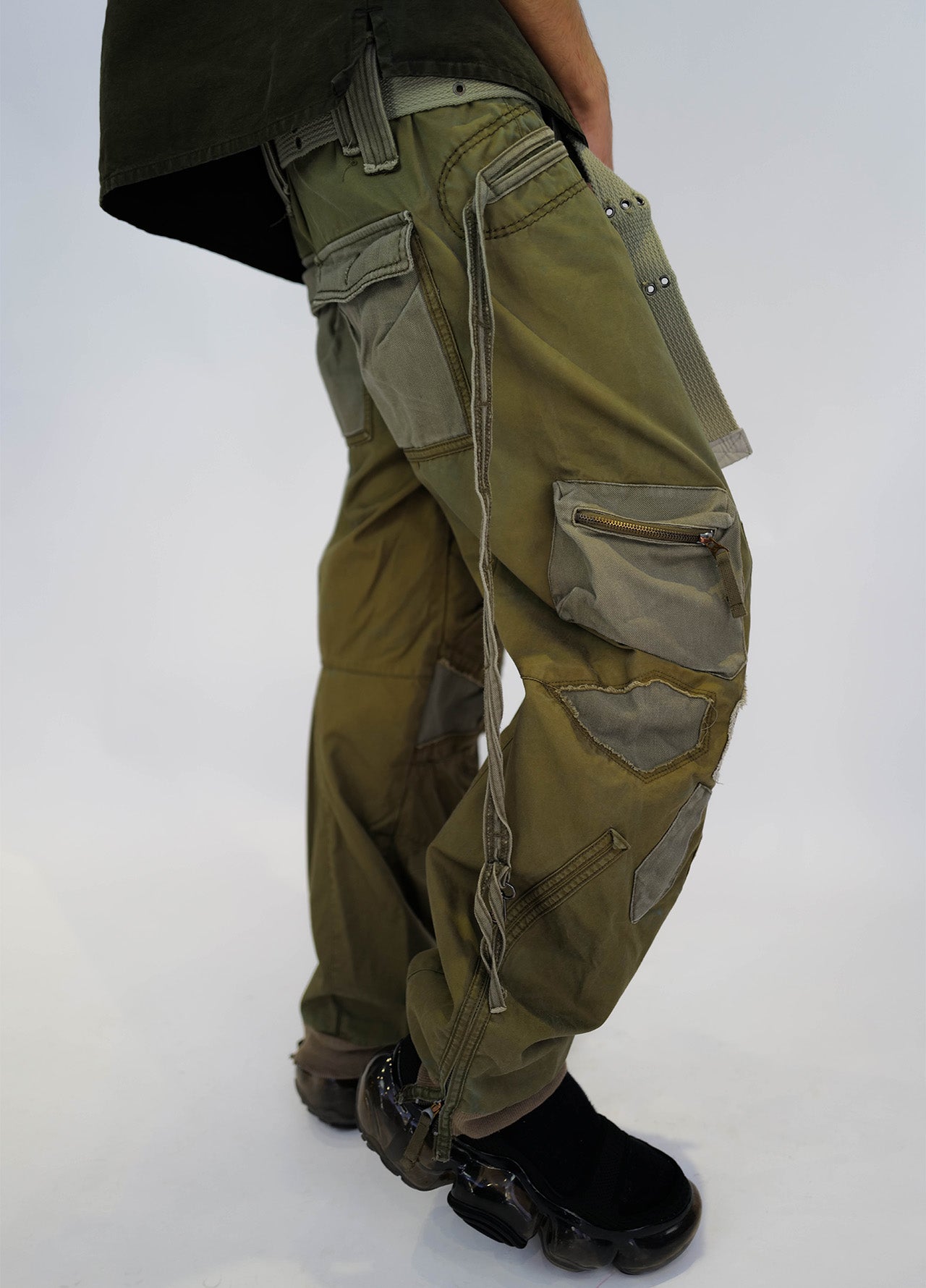 Pantalon-gants-paramilitaire-militaire-cargo-vintage-green-vert-2