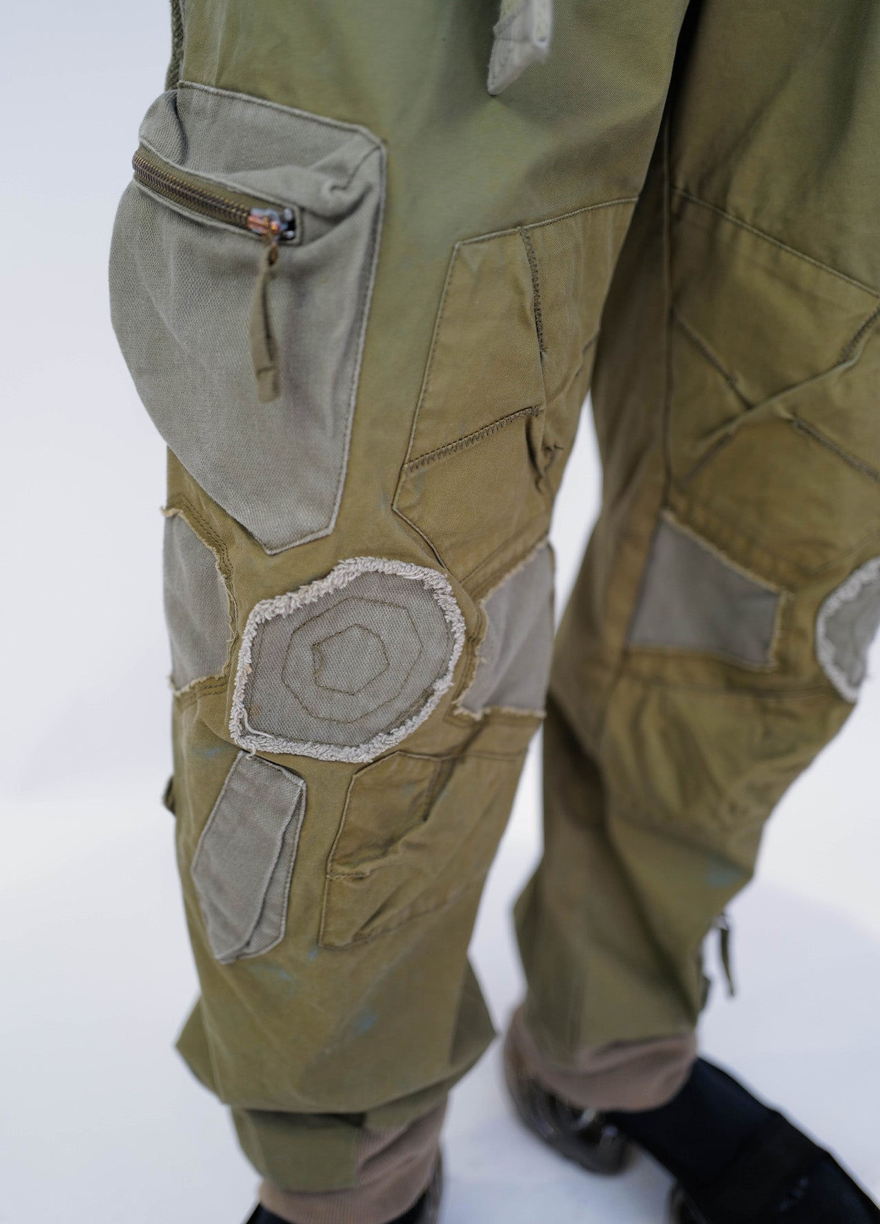 Pantalon-gants-paramilitaire-militaire-cargo-vintage-green-vert-5