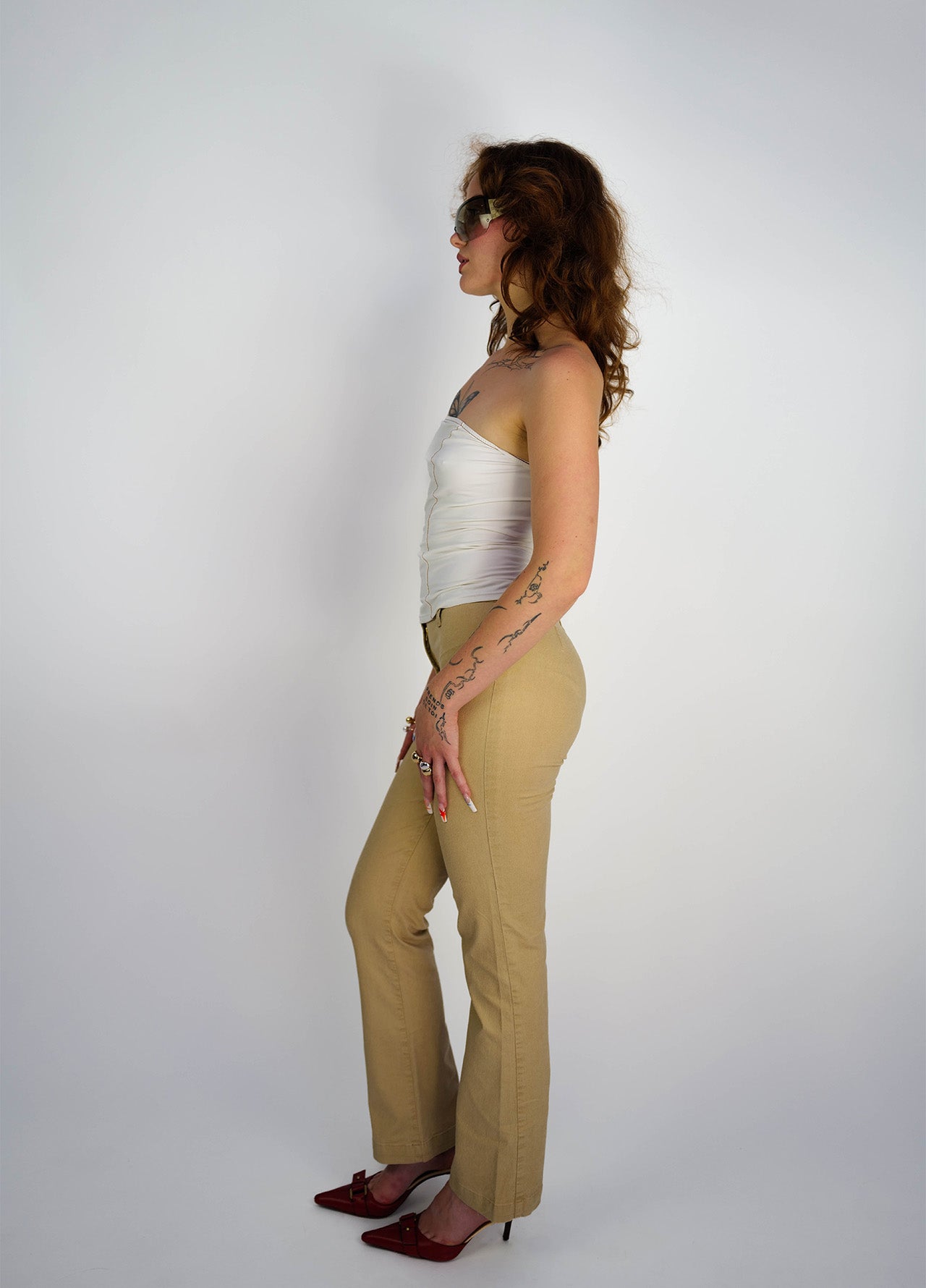 Pantalon-pants-chino-RoccoBarocco-Rocco-Barocco-vintage-2000-Y2K-beige-2