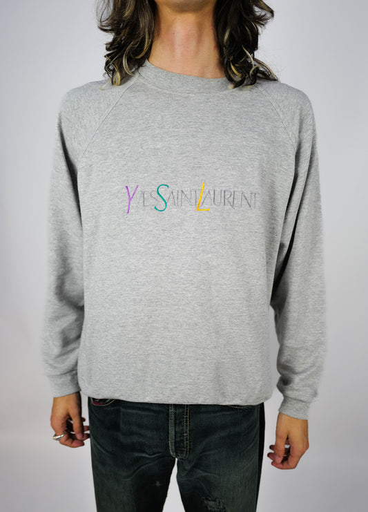 Pull-YSL-Circa-Deadstock-Gris-Logo-Vintage-01